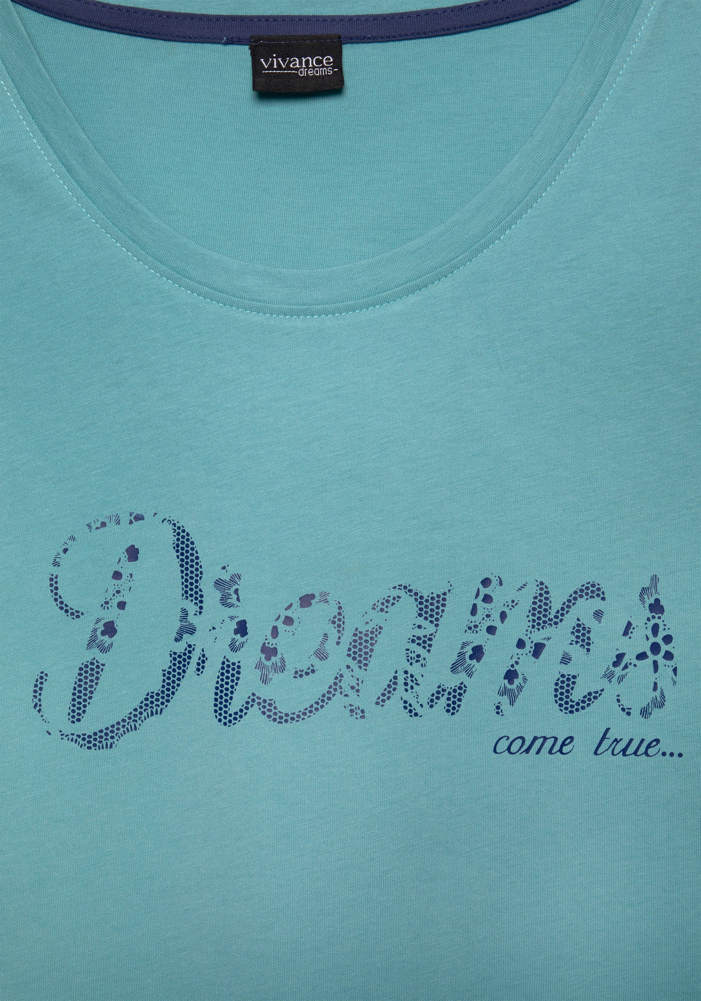 Vivance Dreams Sleepshirt, (2er-Pack), mit Print in Spitzenoptik & Wäsche  auf Rechnung bestellen