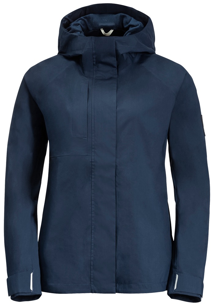 Jack Wolfskin Outdoorjacke NATURE JACKET W mit Kapuze