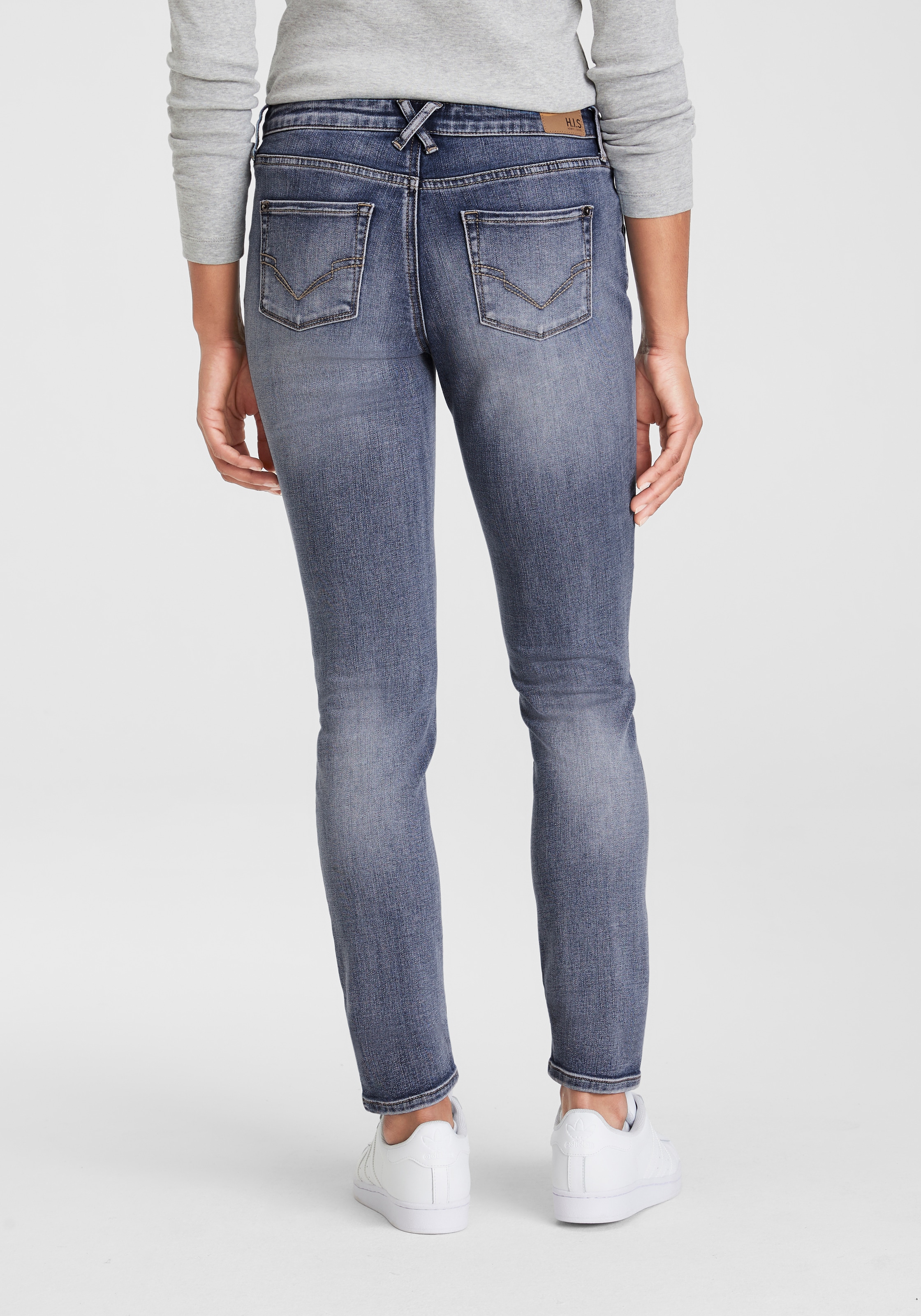 I\'m online H.I.S kaufen Produktion 5-Pocket-Jeans Ozon Wash walking »ariaMS«, durch | ökologische, wassersparende