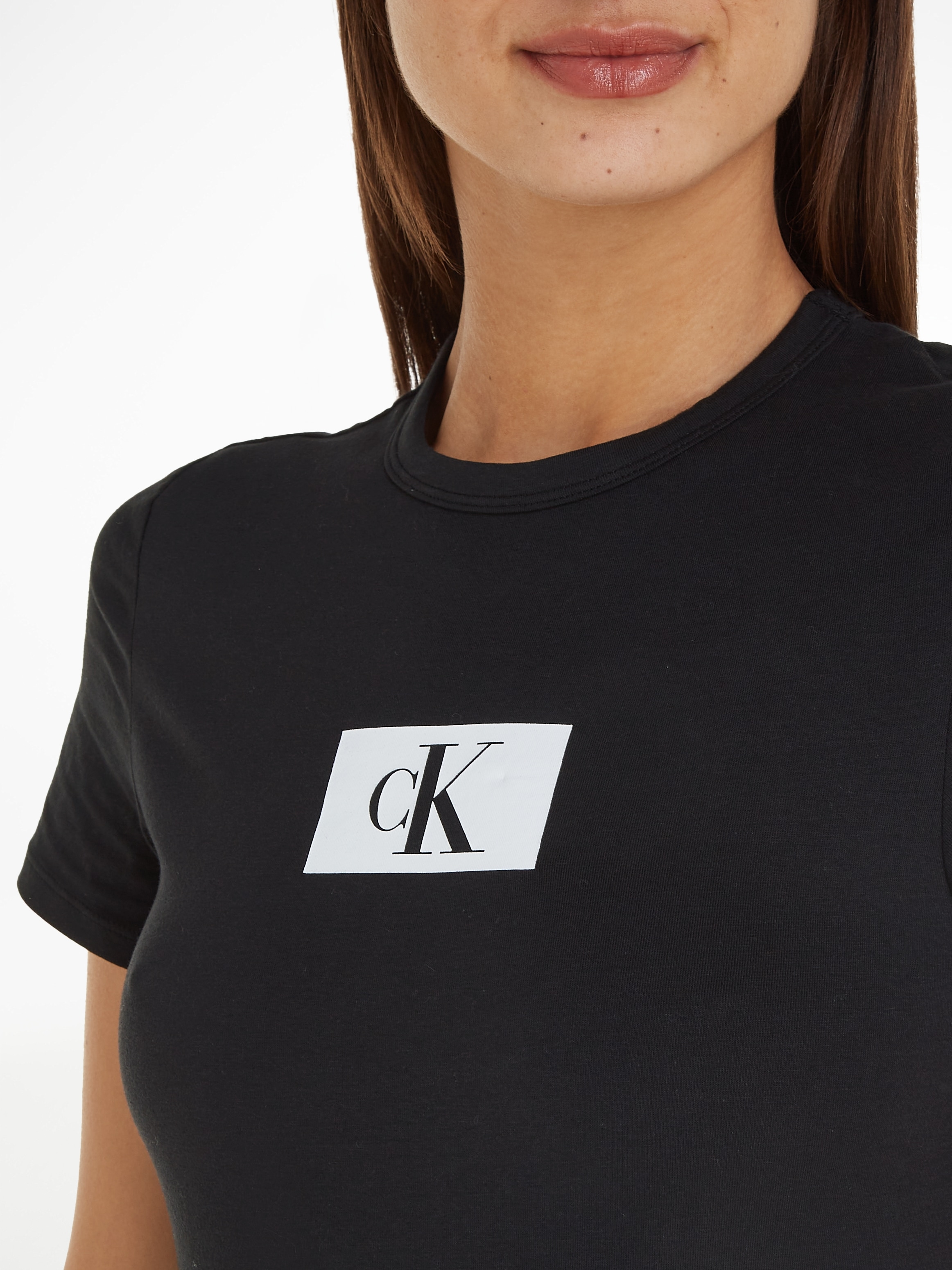 Calvin Klein Nachthemd Rechnung Wäsche Klein mit & Calvin bestellen Markenlabel »S/S auf NIGHTDRESS«