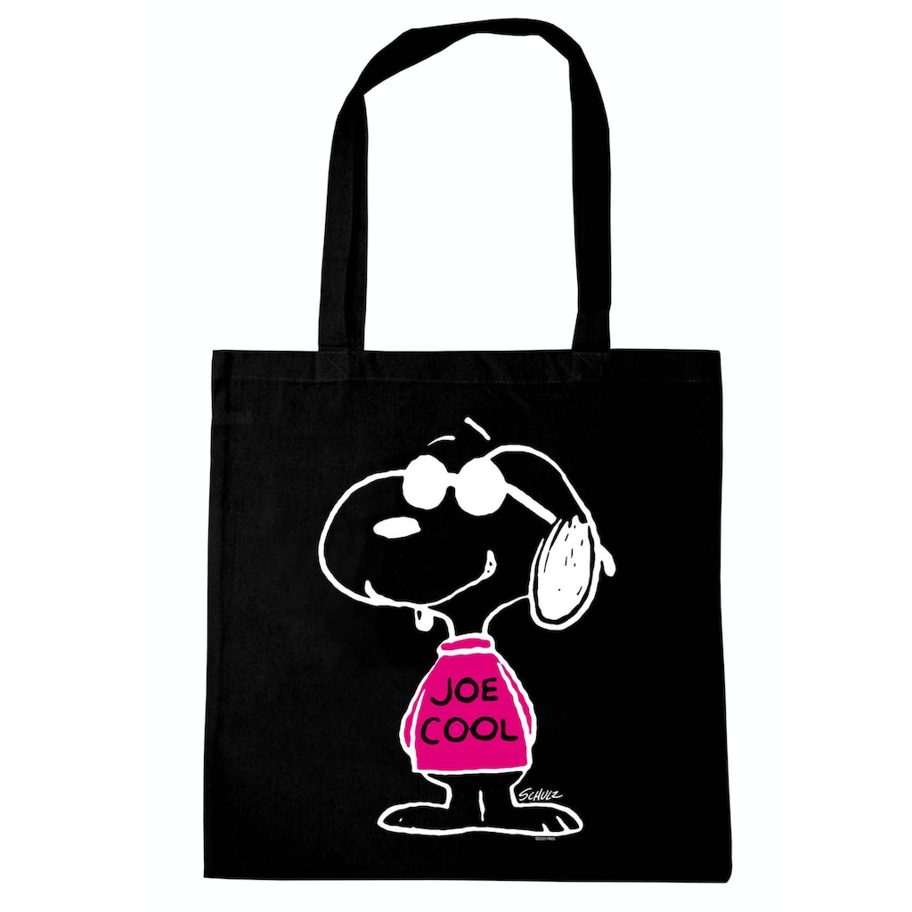 LOGOSHIRT Henkeltasche »Peanuts - Snoopy Joe Cool«, mit lizenziertem Snoopy-Print