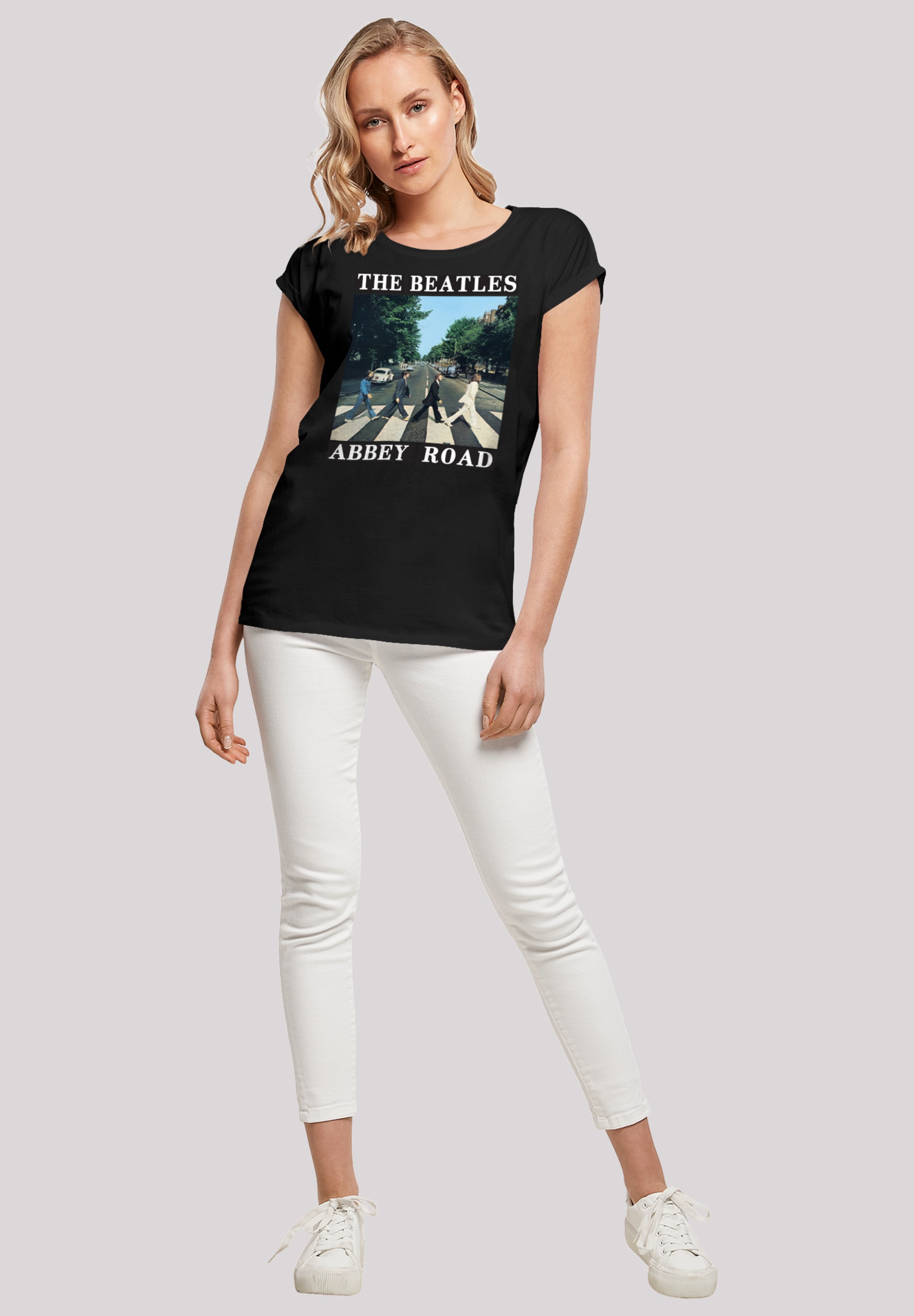 F4NT4STIC T-Shirt »The Beatles Band Abbey Road«, Print online | I\'m walking