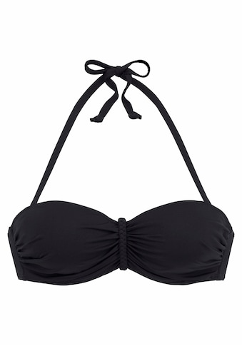Buffalo Bügel-Bandeau-Bikini-Top »Happy«, mit geflochtenem Detail kaufen