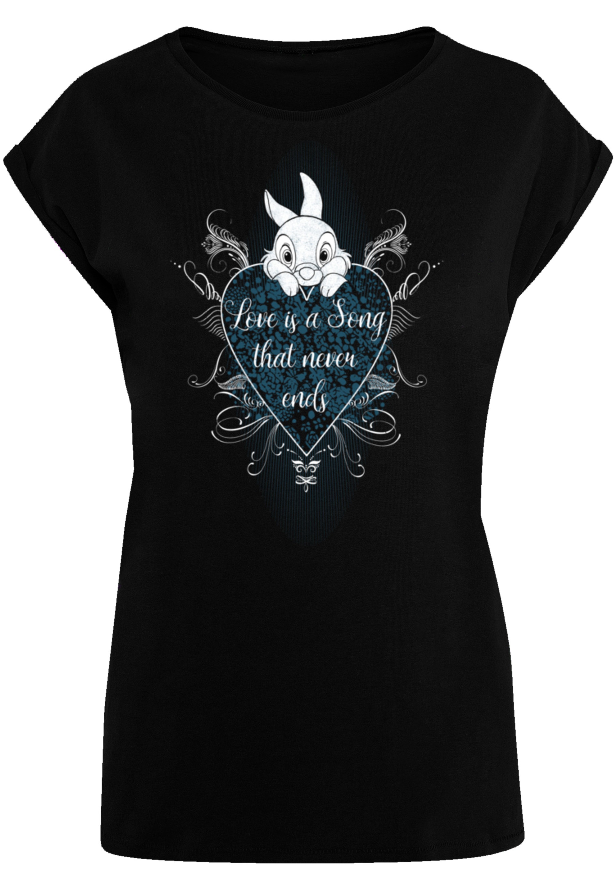 F4NT4STIC T-Shirt »Disney Bambi Klopfer kaufen walking | online Love Is I\'m Qualität Premium a Song«