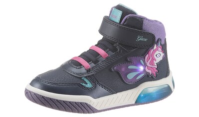Geox Kids Sneaker »J Inek Girl Blinkschuh«, mit Klettverschluss kaufen