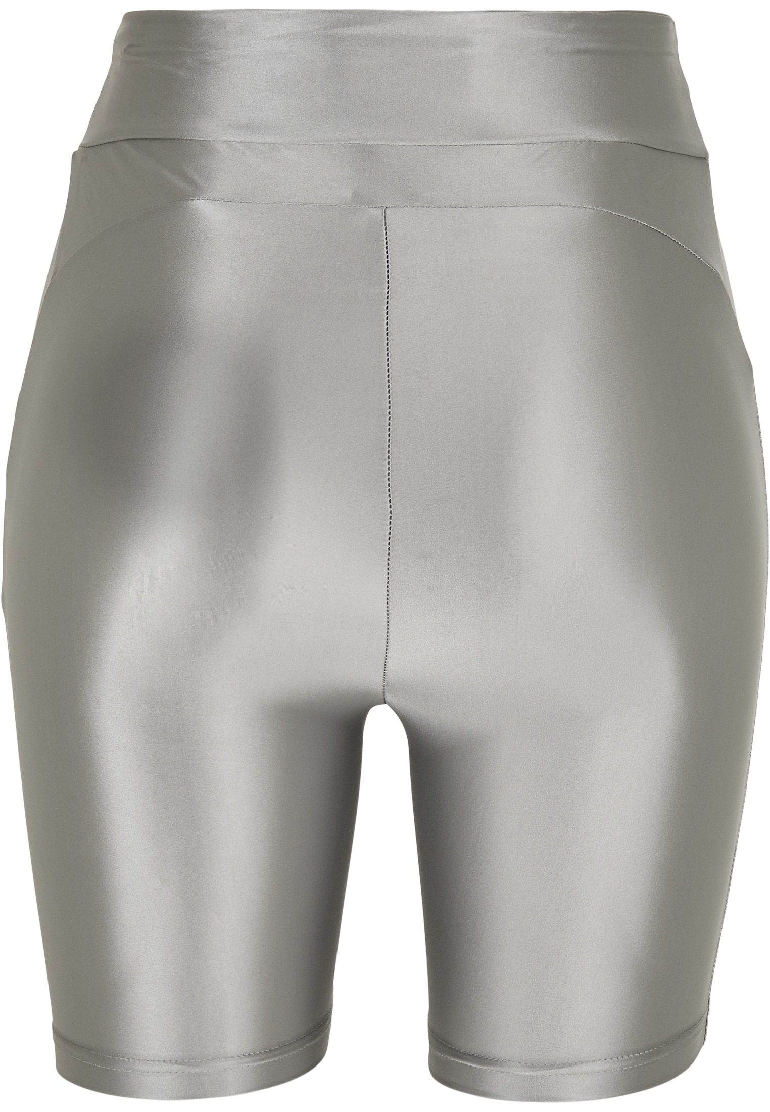 URBAN CLASSICS Stoffhose »Damen Ladies Highwaist Shiny Metallic Cycle  Shorts«, (1 tlg.) online kaufen | I'm walking
