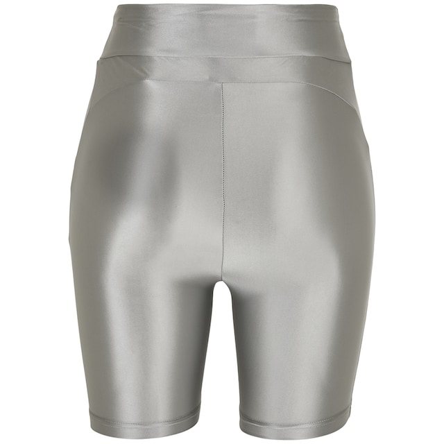 URBAN CLASSICS Stoffhose »Damen Ladies Highwaist Shiny Metallic Cycle  Shorts«, (1 tlg.) online kaufen | I\'m walking
