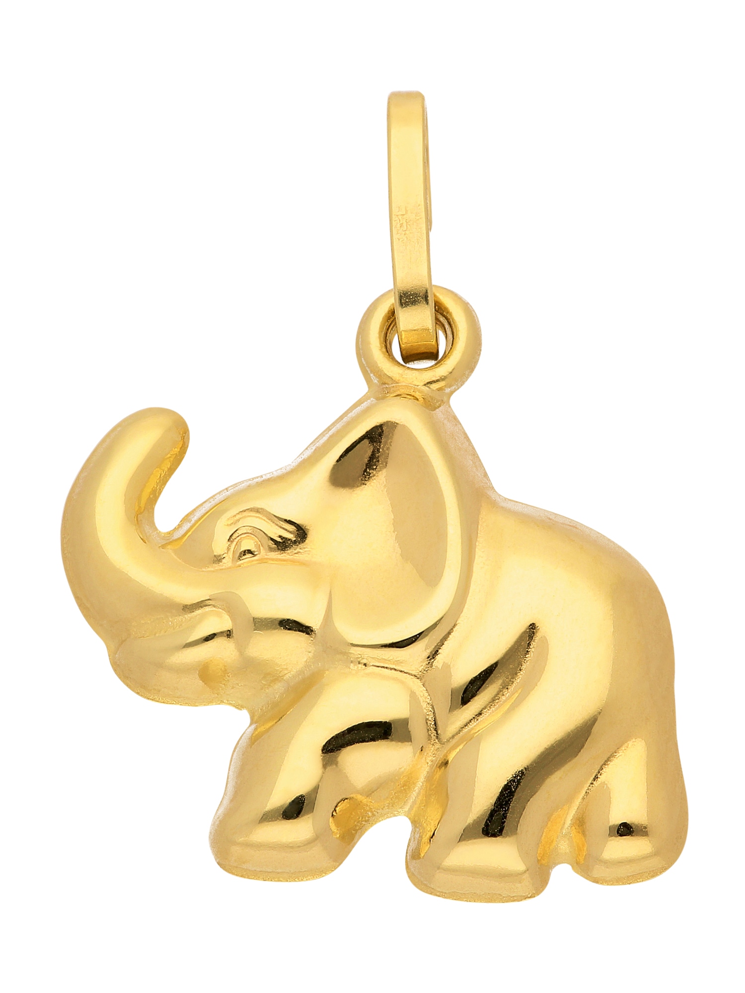 Onlineshop 333 Damen Adelia´s Gold für Kettenanhänger »333 walking im Elefant«, I\'m Gold Goldschmuck | Anhänger
