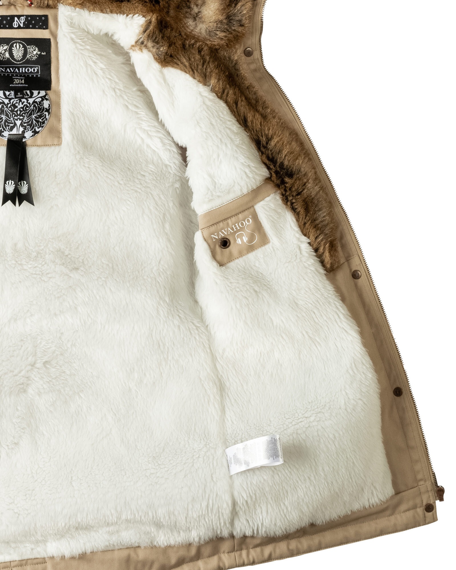 Teddyfell I\'m walking kaufen mit online Winterjacke | Winterjacke »Diamond«, Navahoo gefüttert Designer