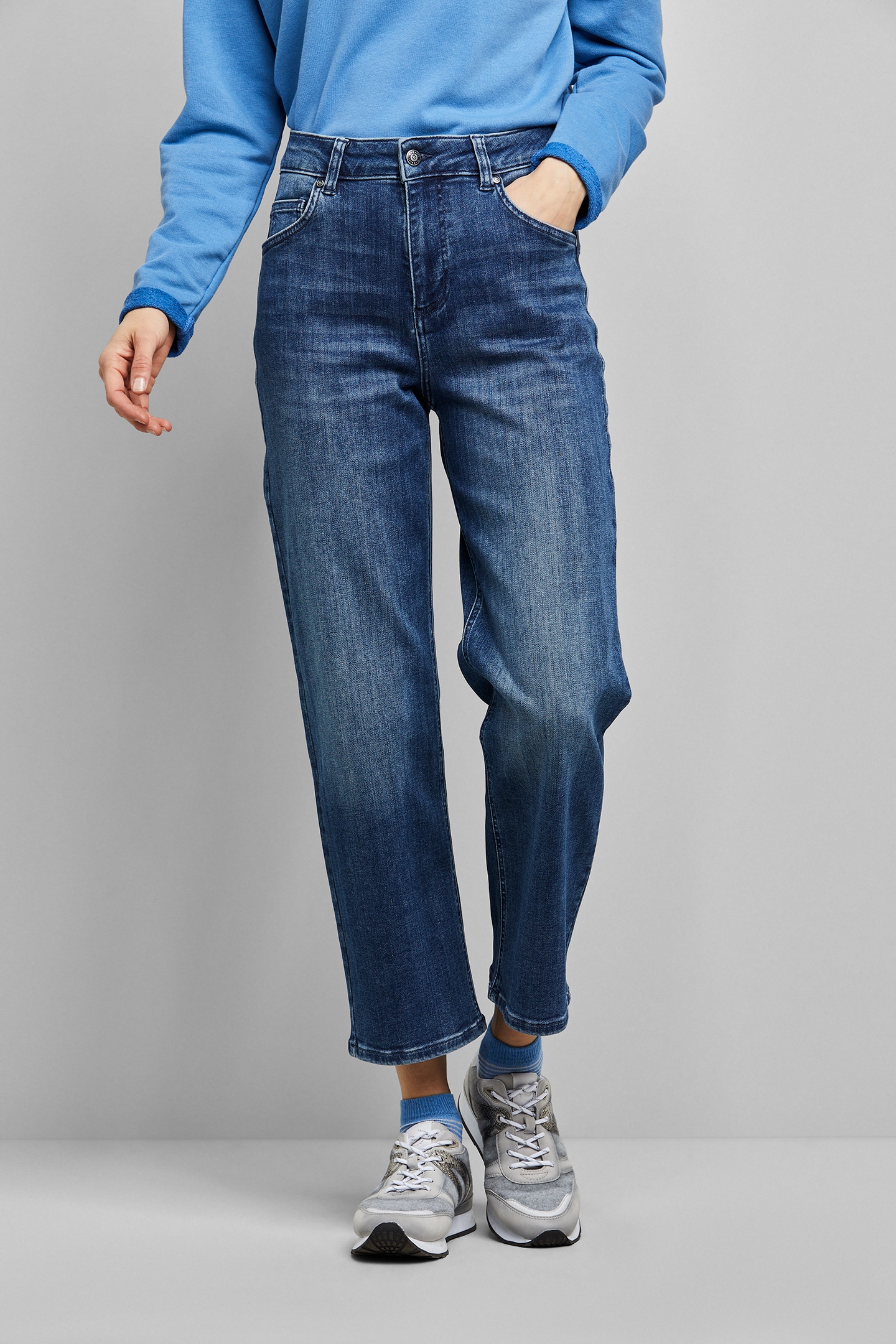 Baumwollware aus bugatti I\'m 5-Pocket-Jeans, walking | Relax online elastischer in Fit