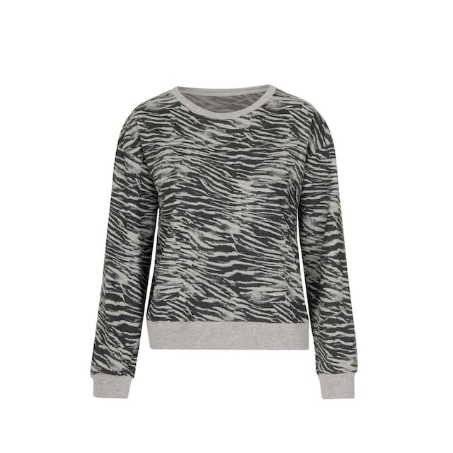 mit I\'m »TRIGEMA | walking Print« Animal shoppen Sweatshirt Trigema trendigem Sweatshirt