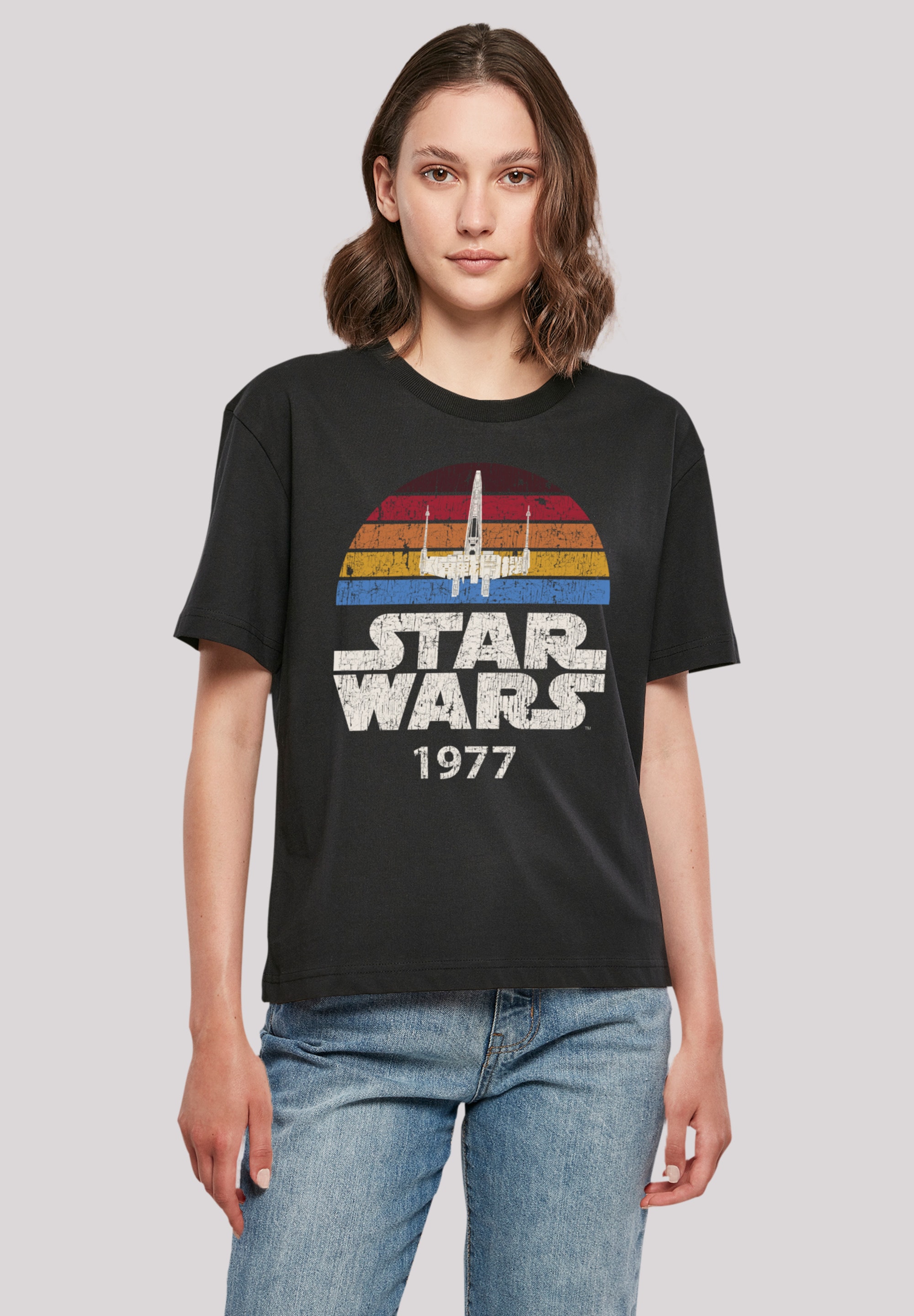 F4NT4STIC T-Shirt »Star Wars X-Wing kaufen Premium Trip I\'m | Qualität online 1977«, walking