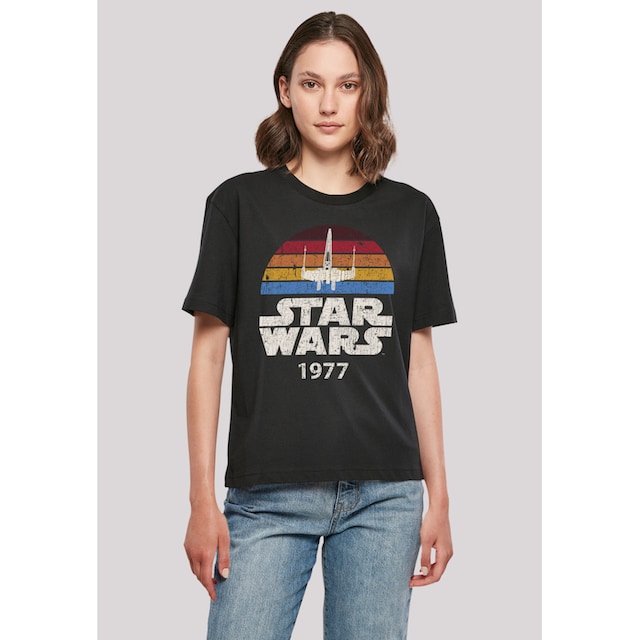 F4NT4STIC T-Shirt »Star Wars X-Wing Trip 1977«, Premium Qualität online  kaufen | I\'m walking