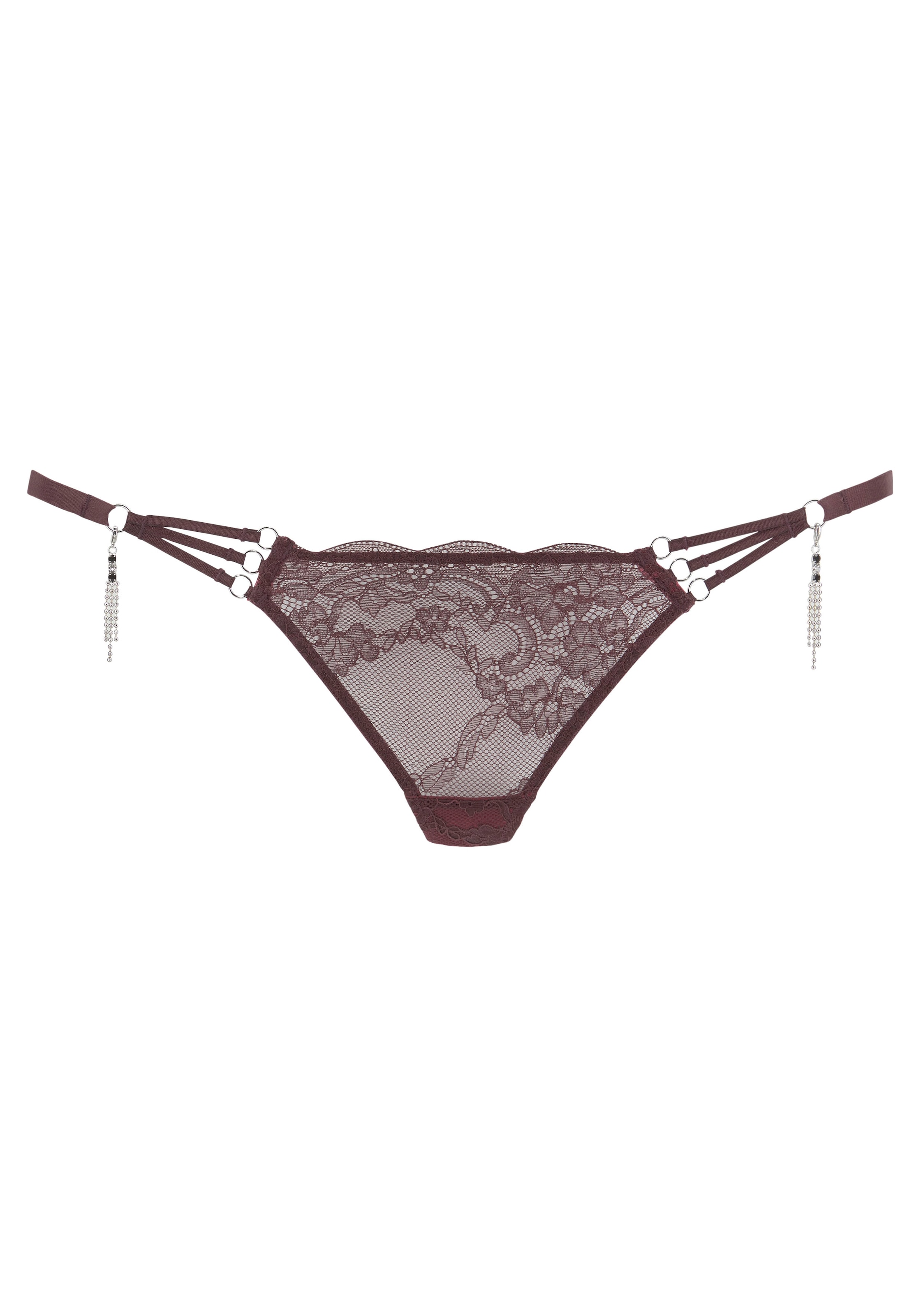 LASCANA String, mit extravaganten Glitzeraccessoires kaufen
