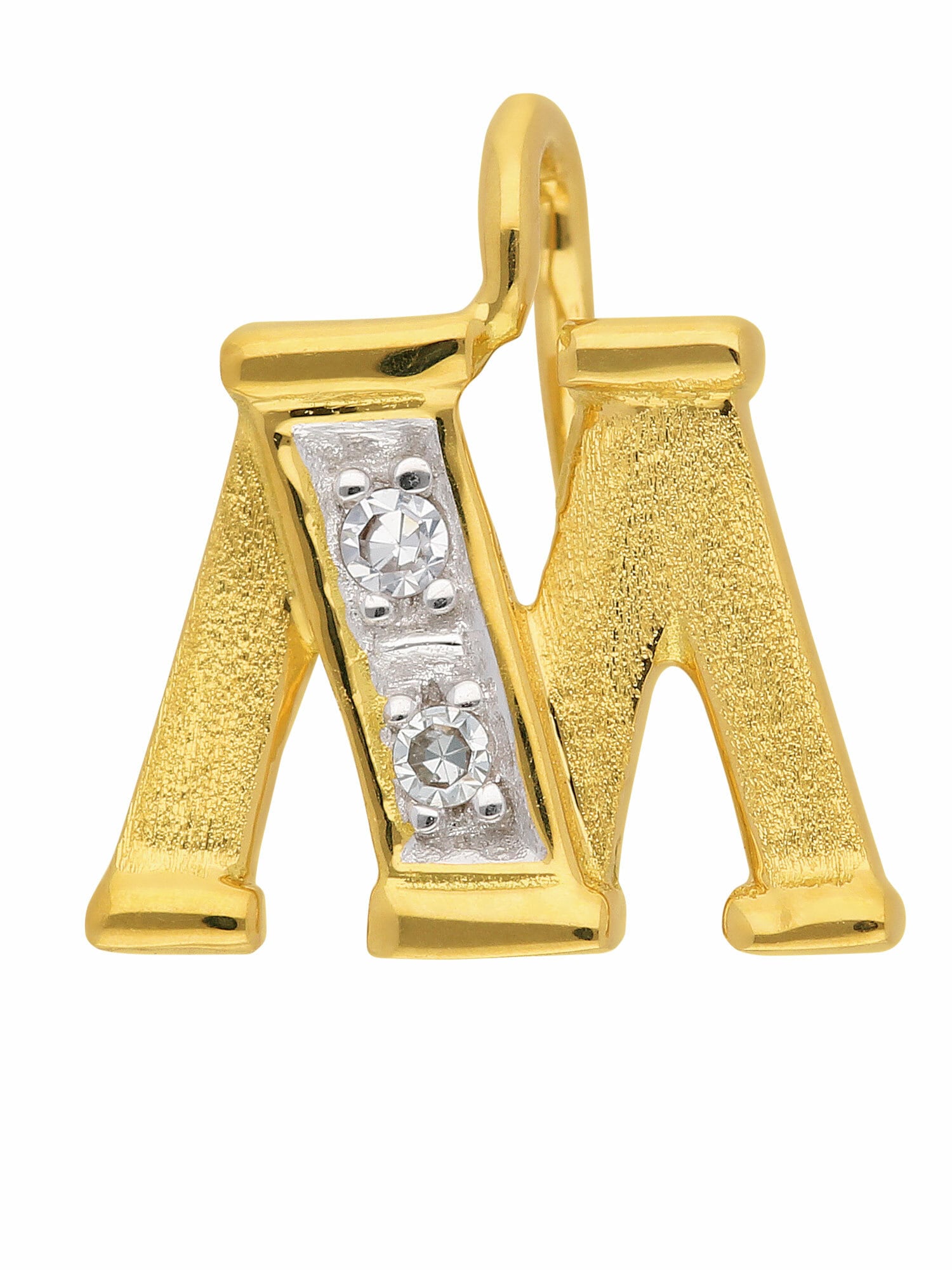 Adelia´s Buchstabenanhänger »585 Gold Buchstabenanhänger mit Diamant«, mit Diamant  Goldschmuck für Damen & Herren kaufen | I\'m walking | Kettenanhänger