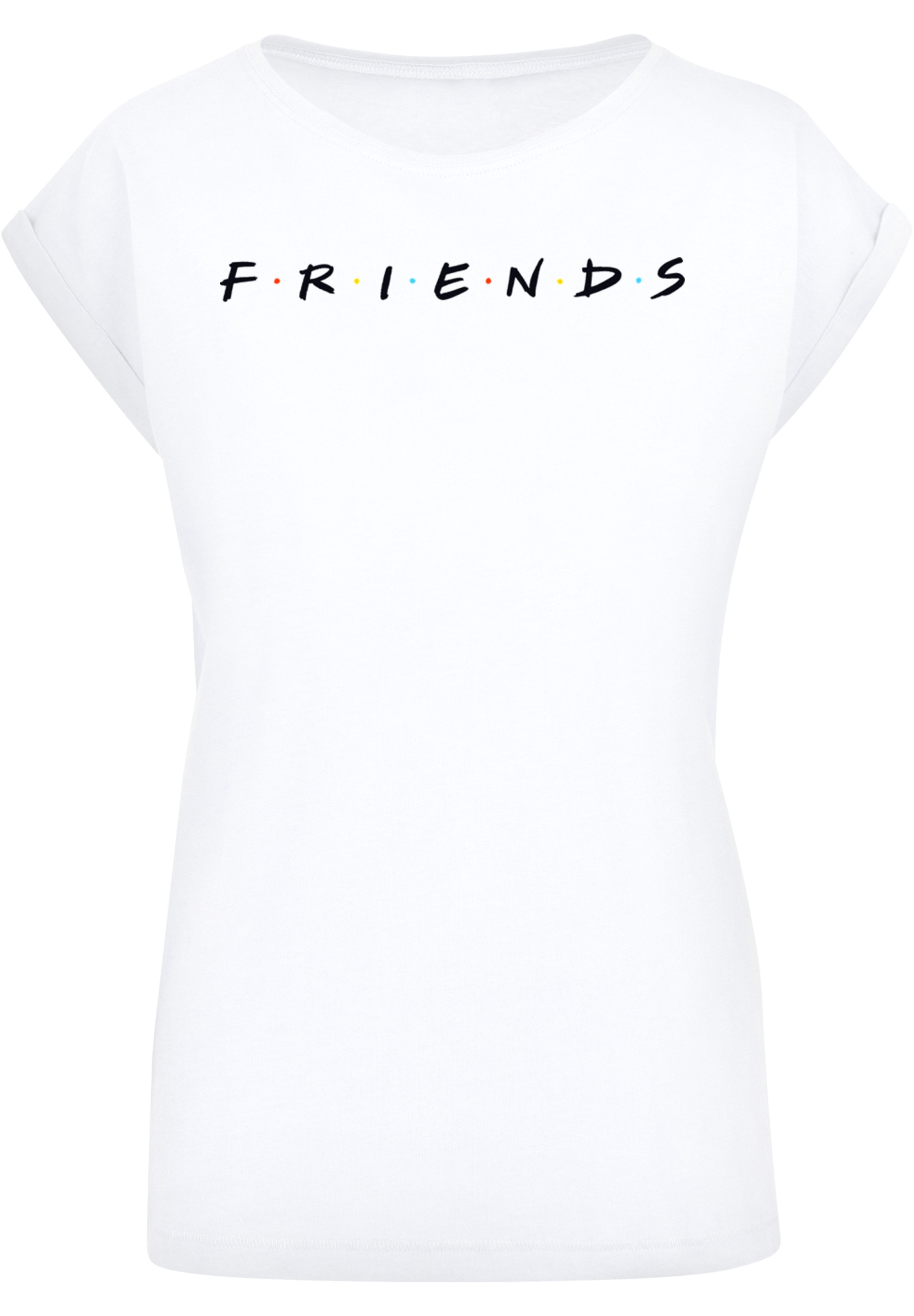 F4NT4STIC T-Shirt »\'FRIENDS TV Serie Text Logo WHT\'«, Print kaufen | I\'m  walking