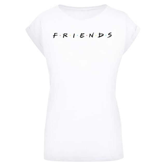 F4NT4STIC T-Shirt »\'FRIENDS TV Serie Text Logo WHT\'«, Print kaufen | I\'m  walking