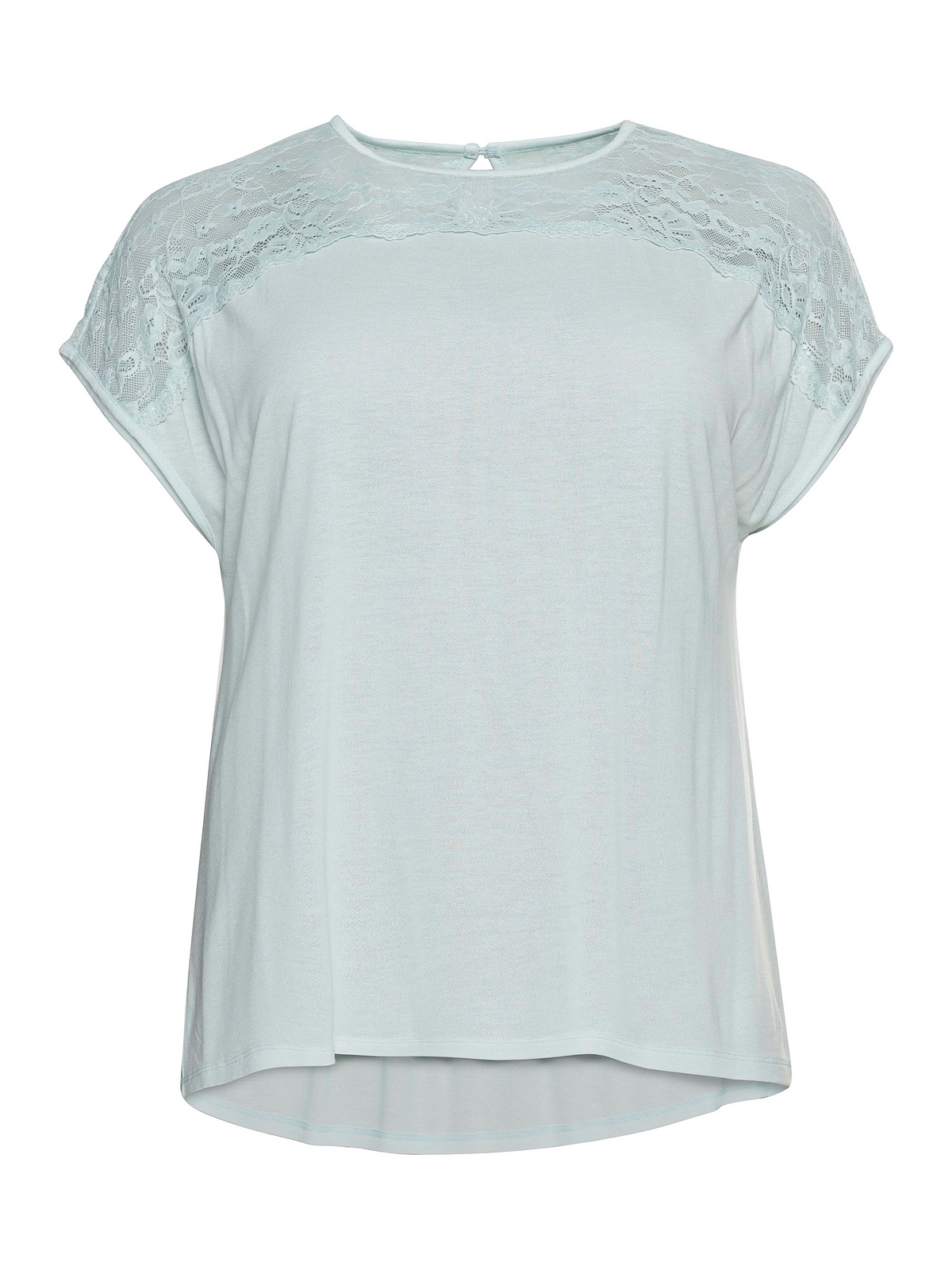 Sheego Spitzenshirt »Große Größen«, mit Spitzenpasse an der Schulterpartie  shoppen | T-Shirts