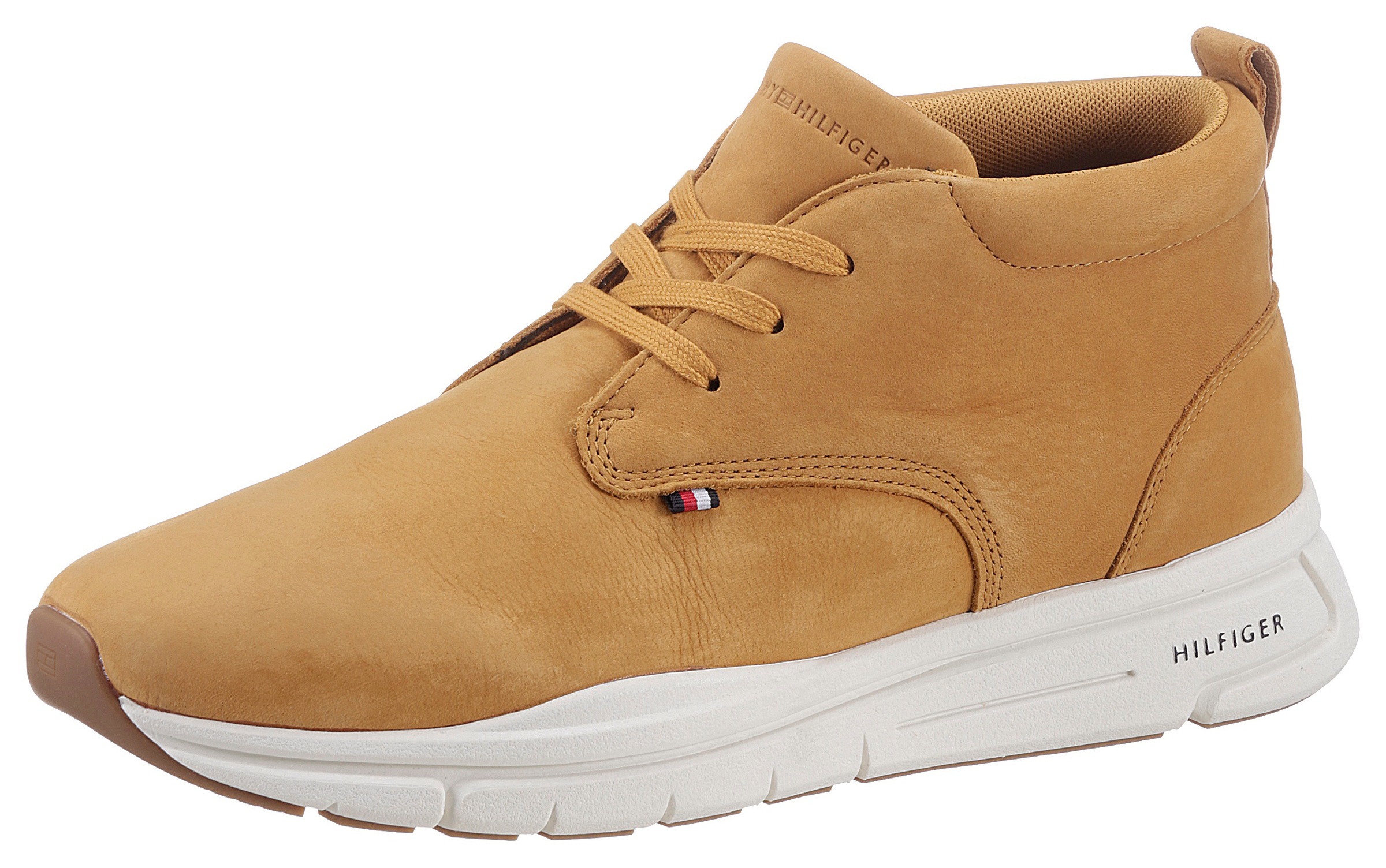 tommy hilfiger -  Schnürboots "MODERN COMFORT HYBRID BOOT", mit weich abgepolstertem Schaftrand