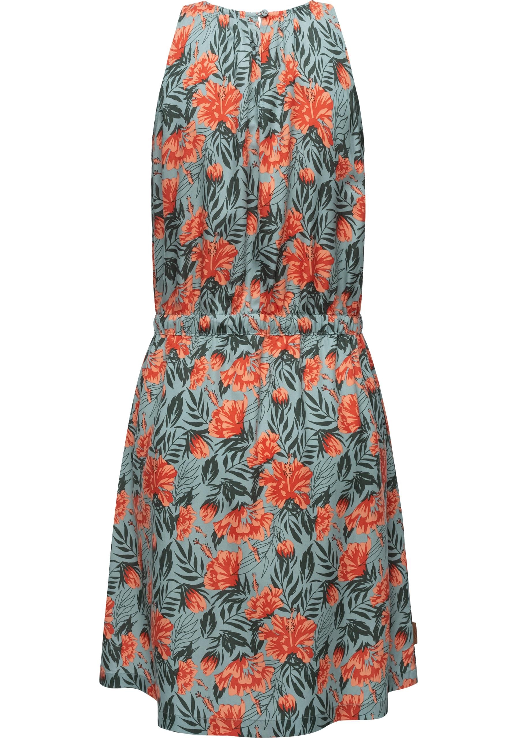Details Sommerkleid Print Ragwear verspielten mit A-Linien-Kleid stylisches bestellen Organic«, »Sanai