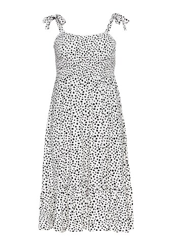 sheego by Joe Browns Sommerkleid »Jerseykleid«, mit Trägern und Punkteprint kaufen