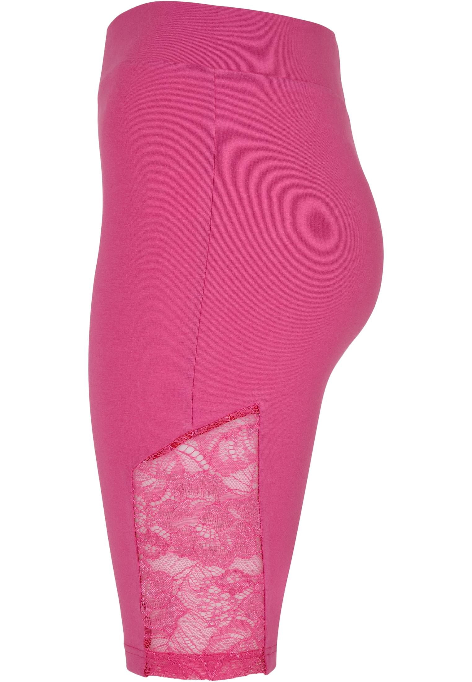 URBAN CLASSICS Stoffhose tlg.) | Waist Ladies Shorts«, (1 Inset online I\'m Lace High Cycle »Damen walking