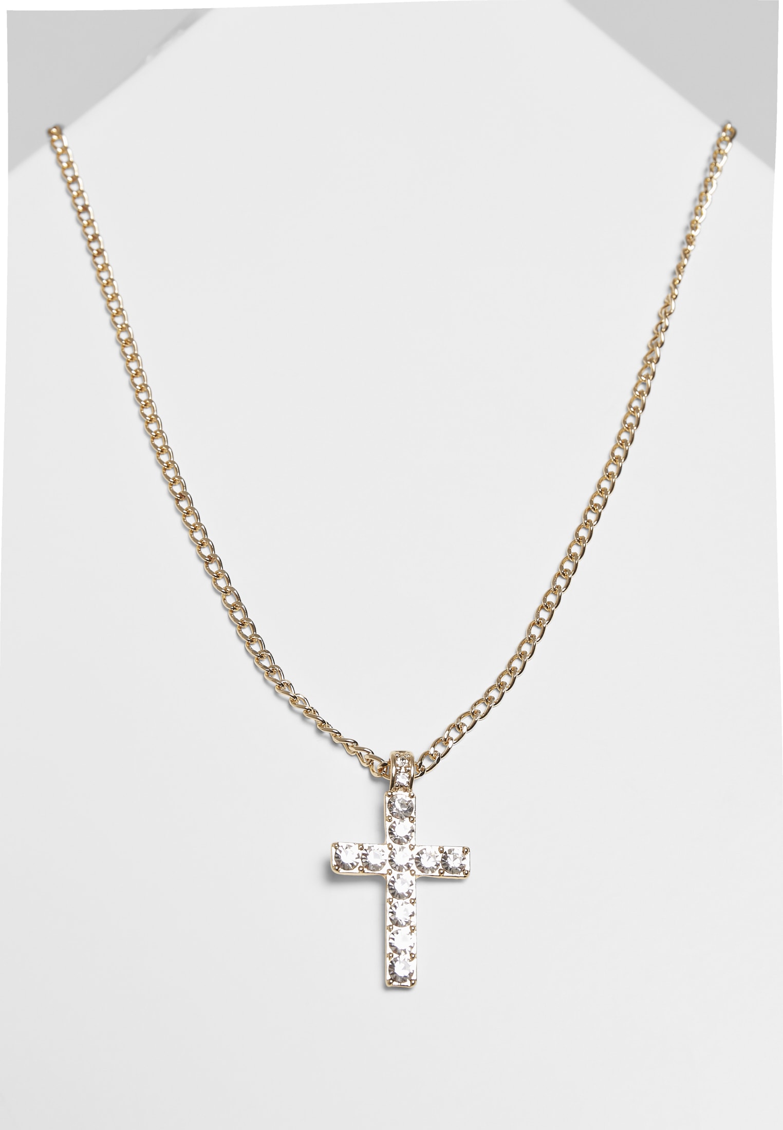 URBAN CLASSICS Edelstahlkette »Accessoires Diamond Necklace« I\'m Cross kaufen walking 