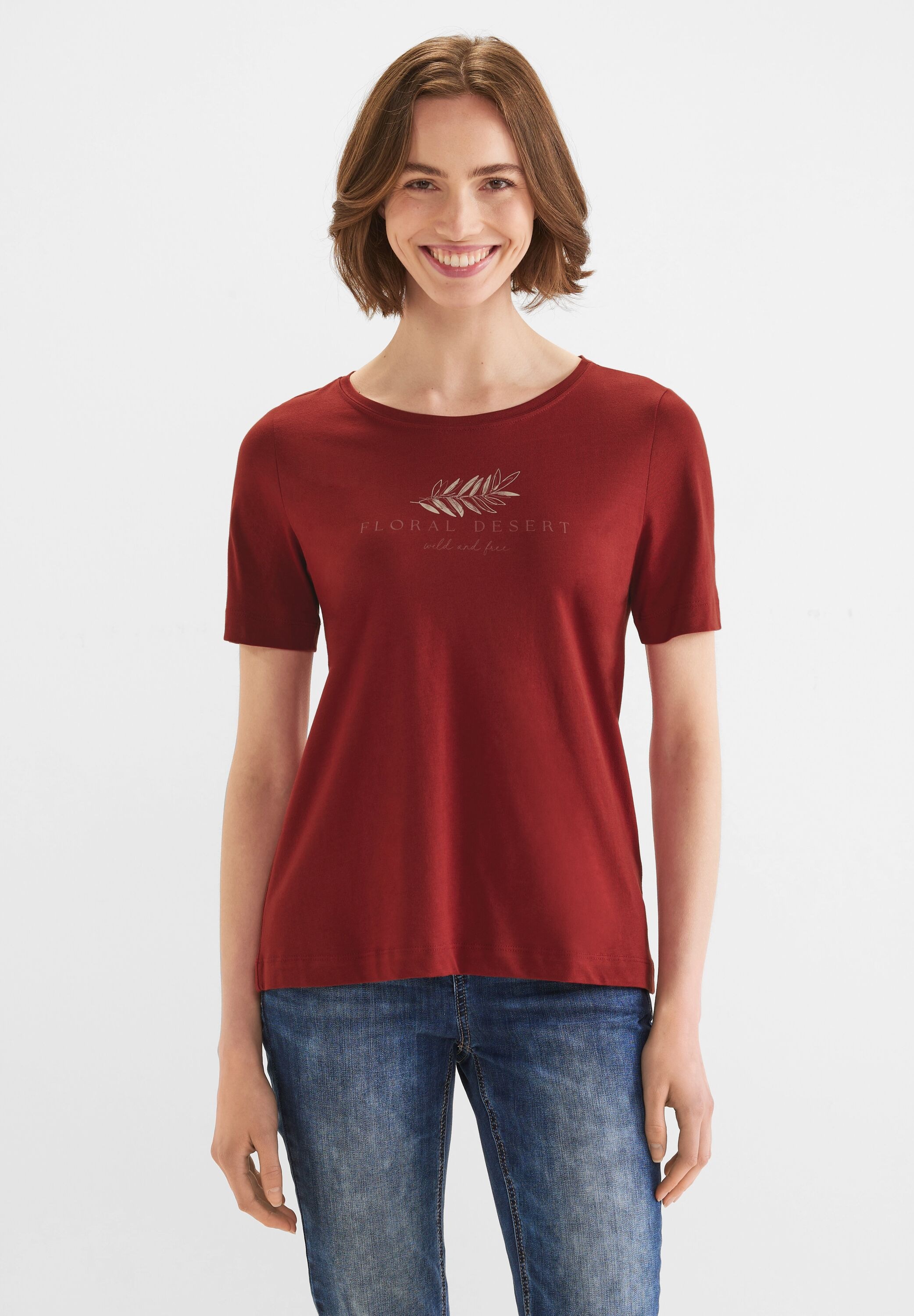 STREET ONE T-Shirt, in Unifarbe kaufen
