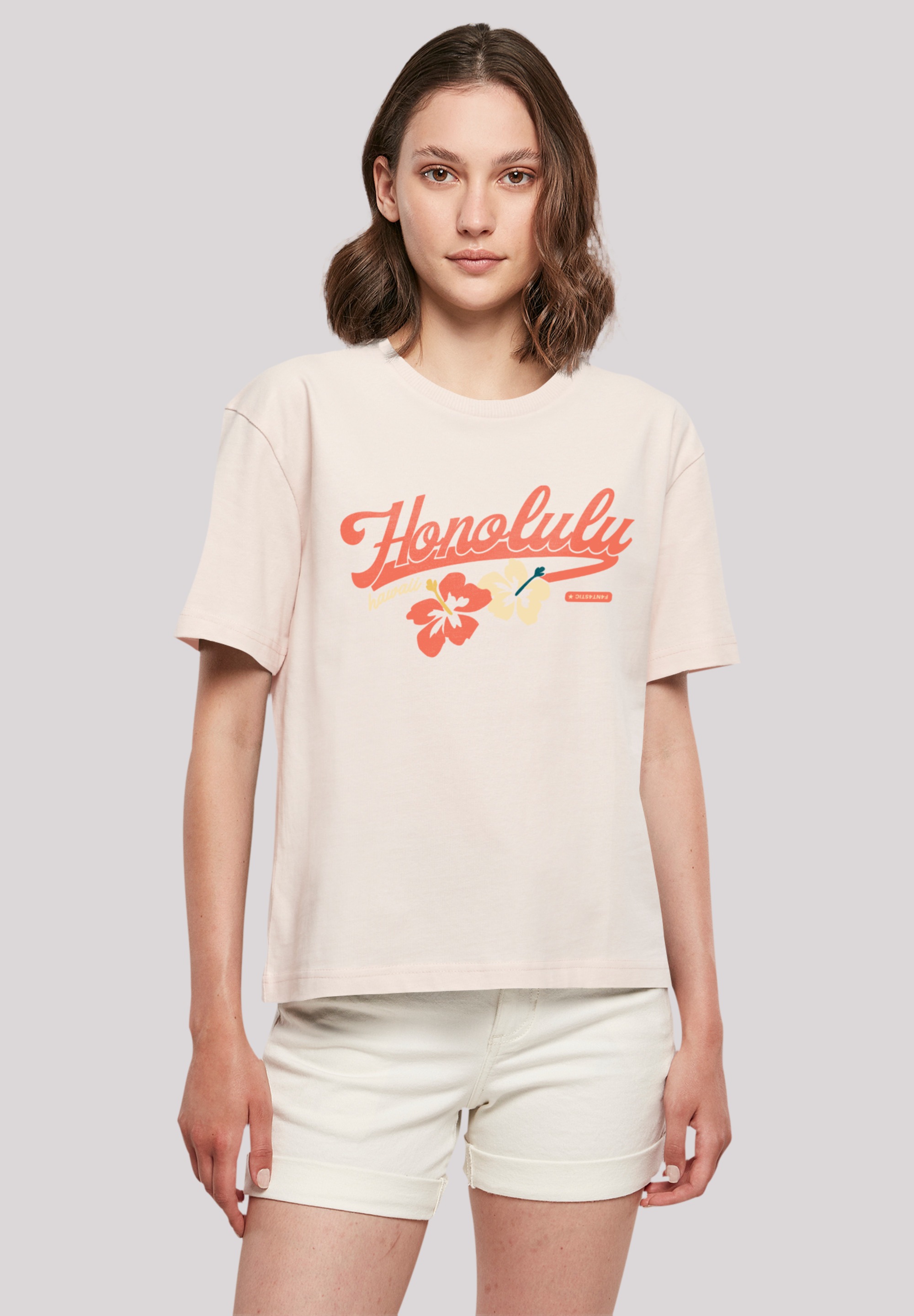 »Honolulu«, bestellen | I\'m T-Shirt walking F4NT4STIC Print