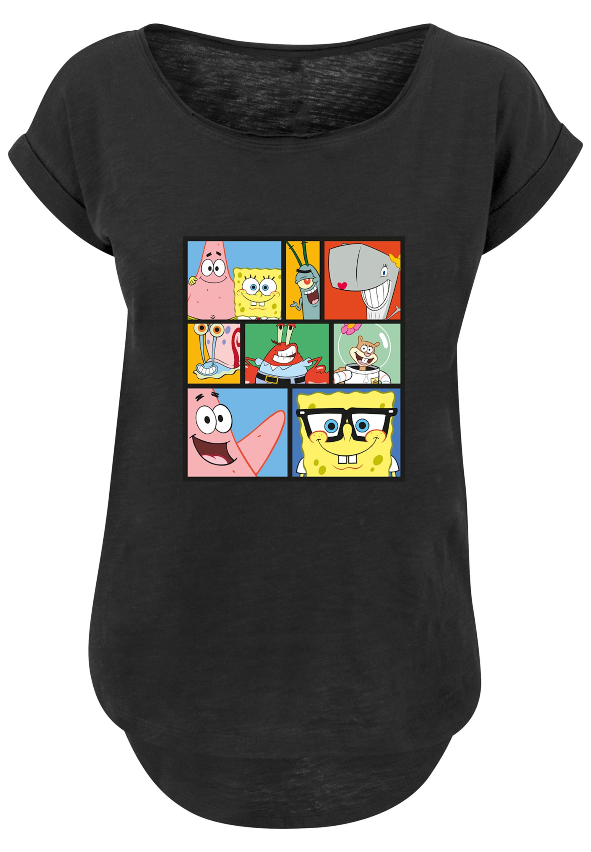 walking »\'Spongebob F4NT4STIC | Schwammkopf Collage\'«, Print T-Shirt online I\'m