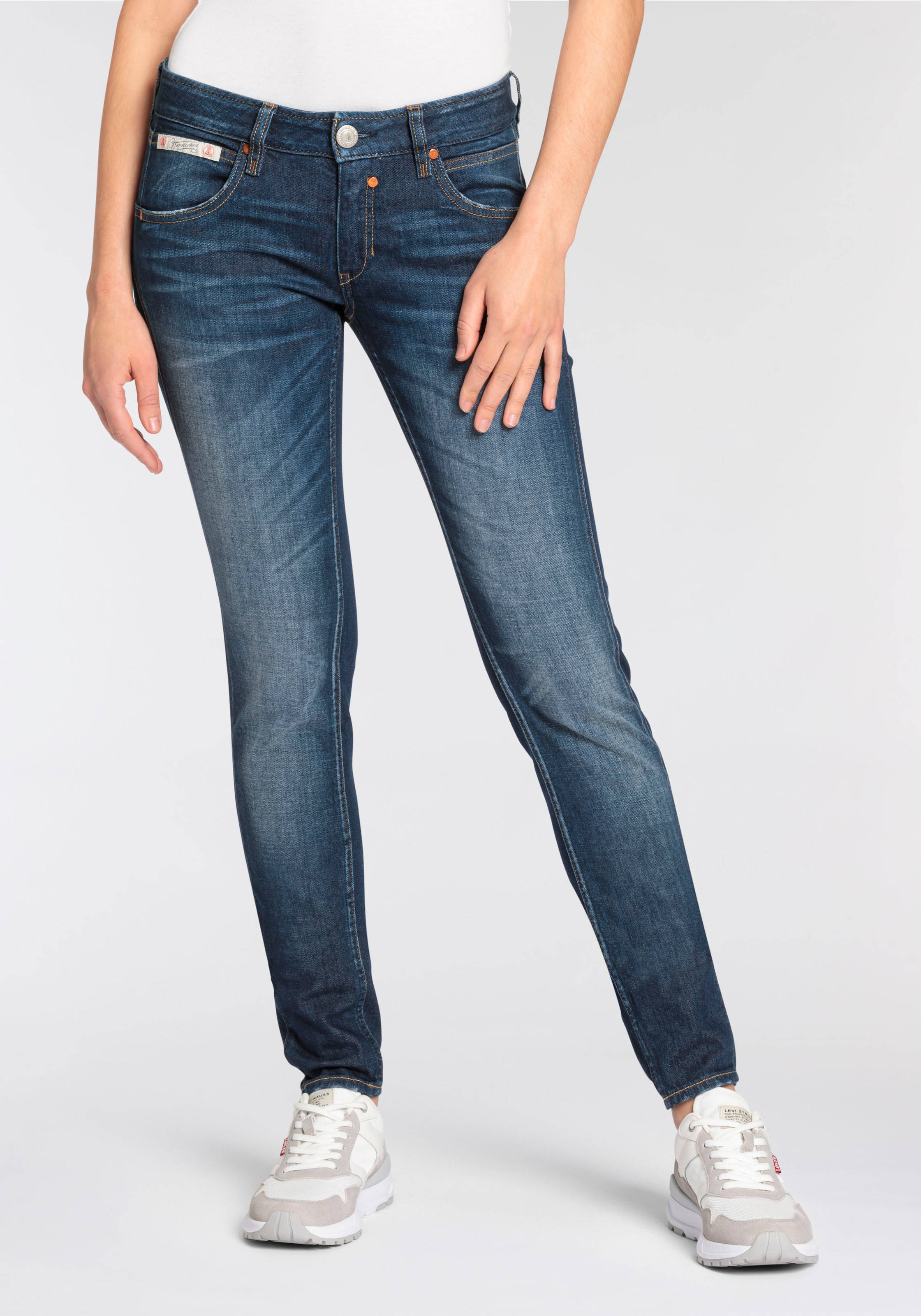 walking Slim-fit-Jeans »Touch I\'m Herrlicher | Cotton« Slim Organic
