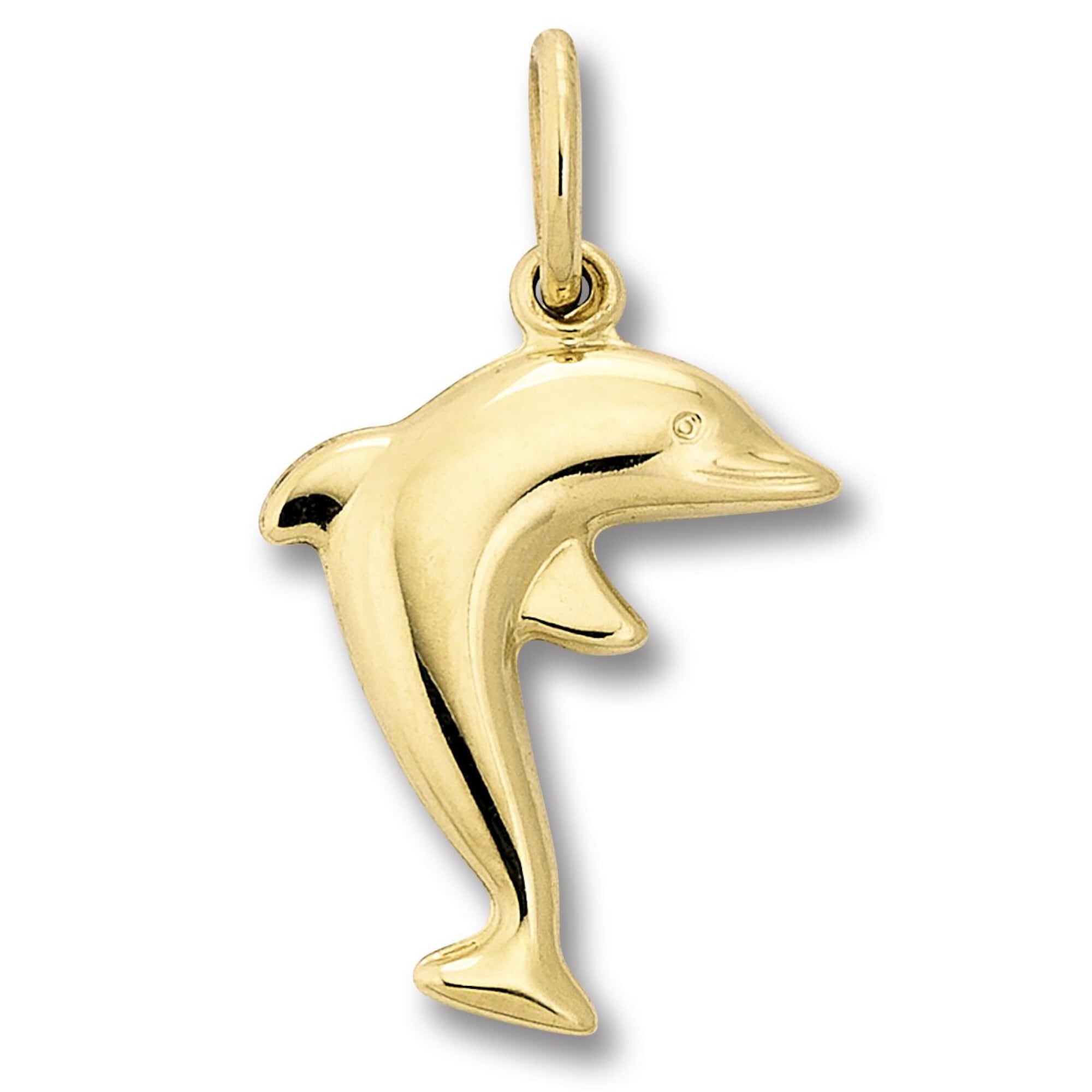 333 Onlineshop aus Anhänger I\'m ELEMENT Anhänger Set im Schmuckset Halskette ONE mit Gelbgold«, verstellbarer mit Kette walking »Delfin - |