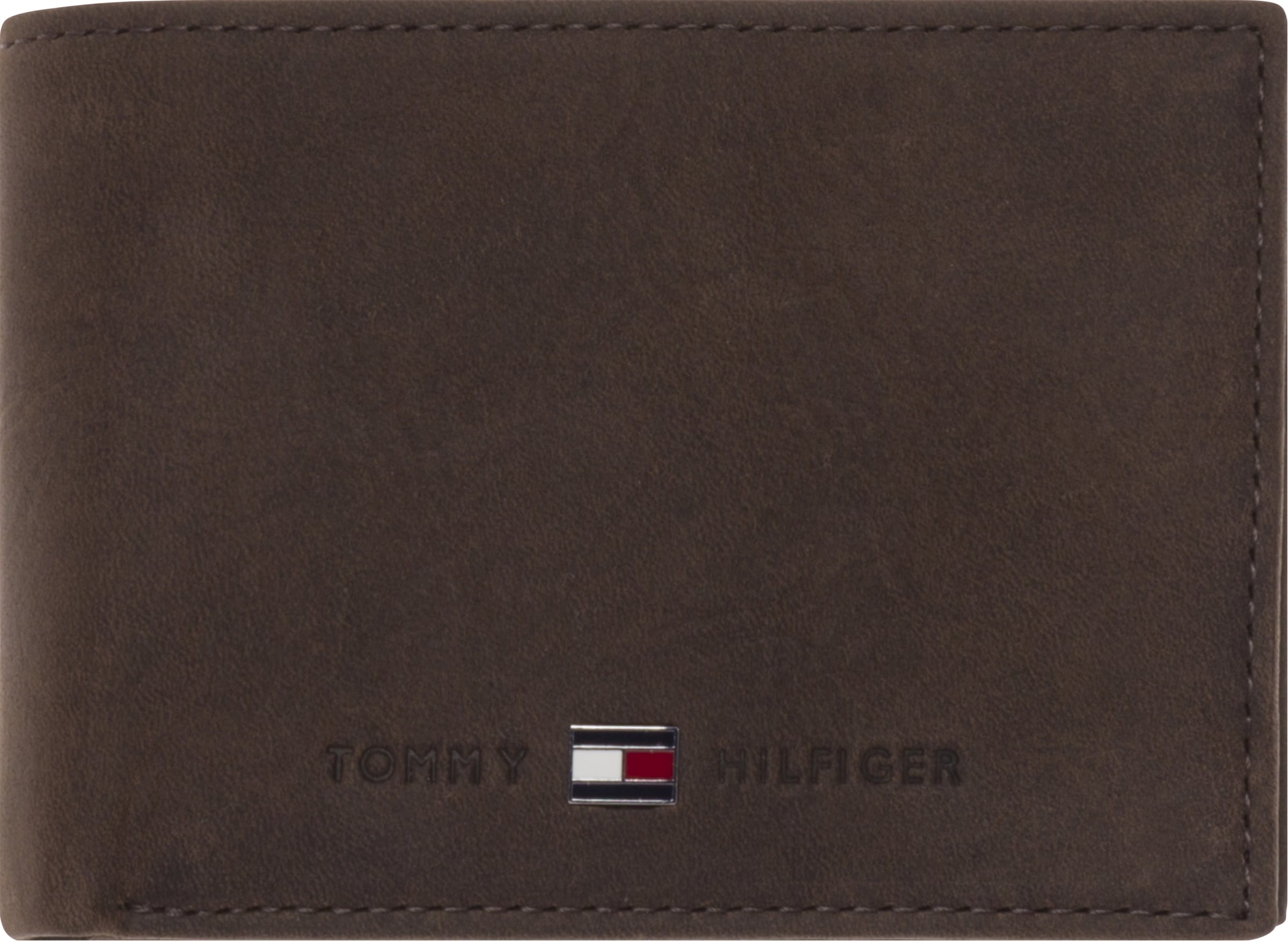 Tommy Hilfiger Geldbörse »JOHNSON MINI CC FLAP COIN POCKET«, aus  hochwertigem Leder im Onlineshop | I\'m walking