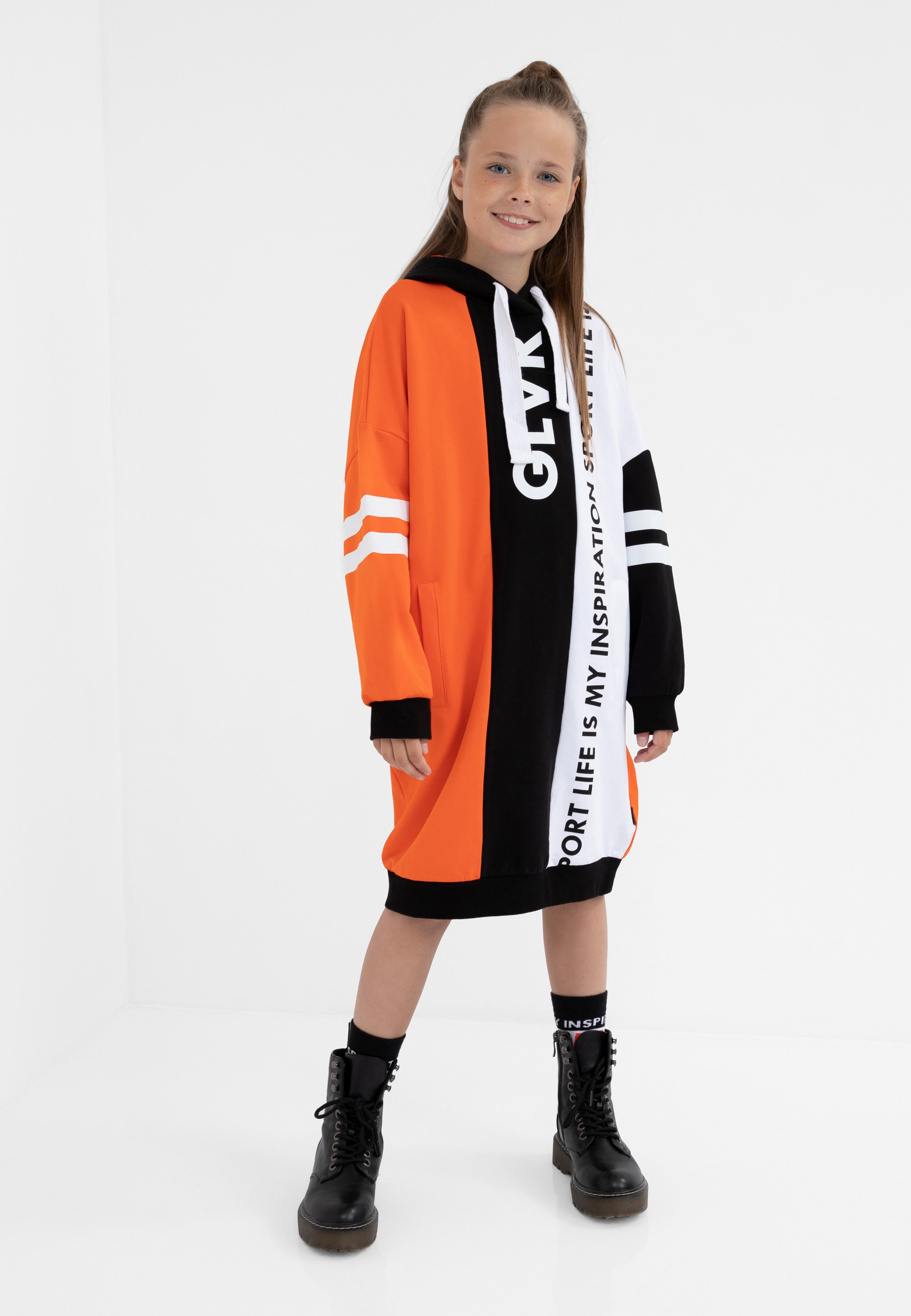 Gulliver Jerseykleid, mit Kapuze kaufen