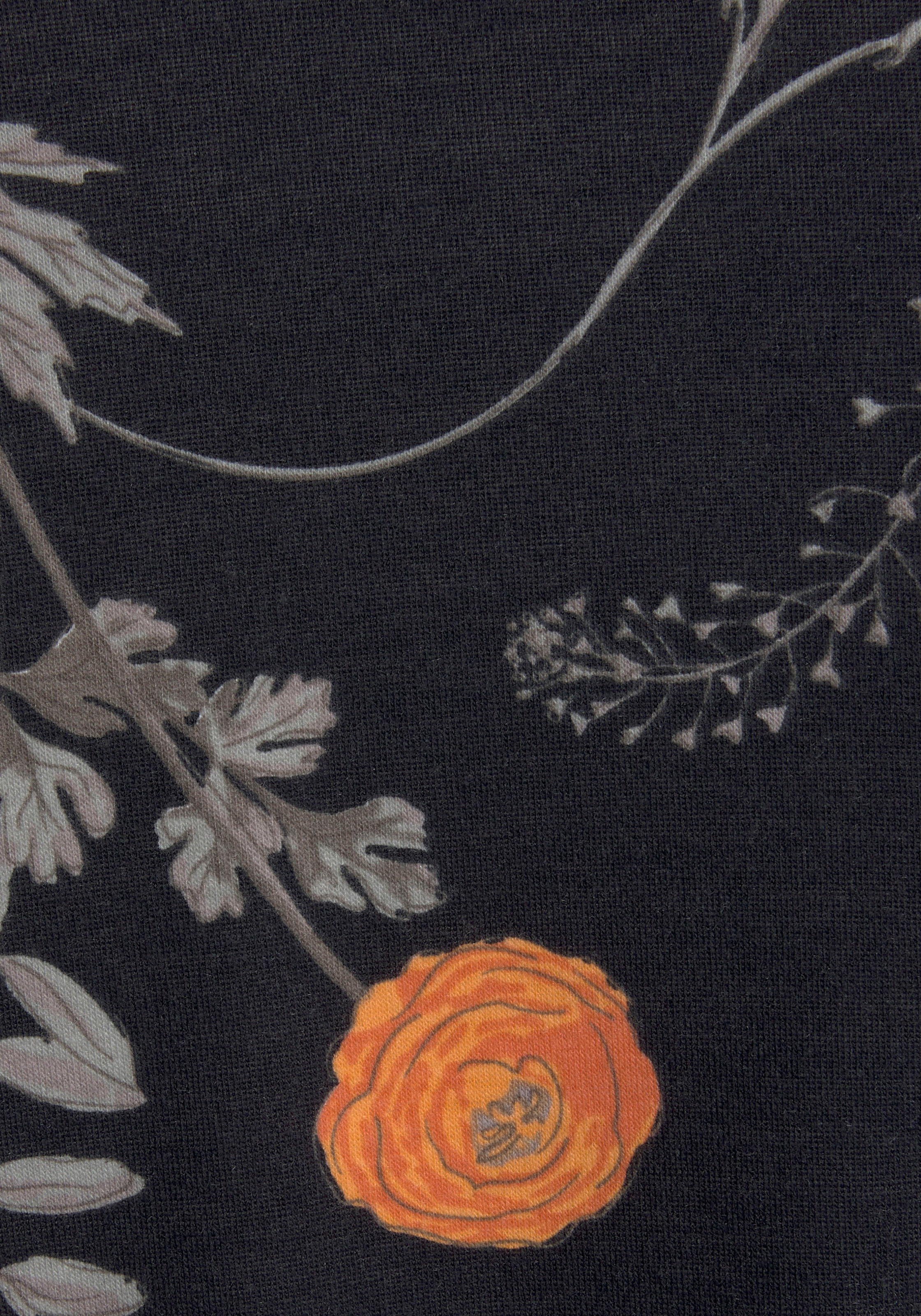 LASCANA Kimono, mit Wildblumen Muster & Wäsche auf Rechnung bestellen