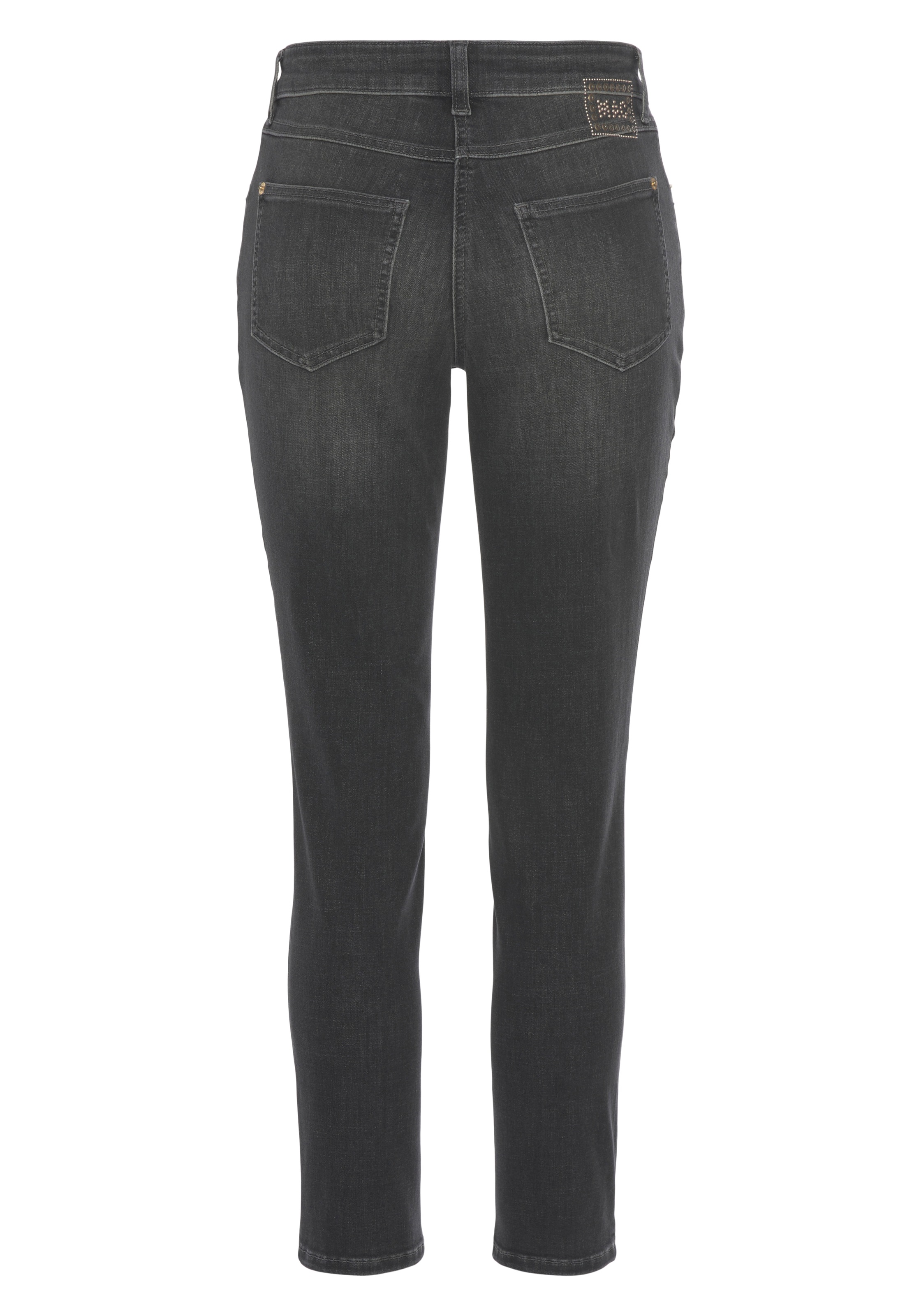 MAC Gerade Jeans »Mel-Glamour Sylvie Meis«, Aufwendiger Nietenbesatz designed by MAC... kaufen