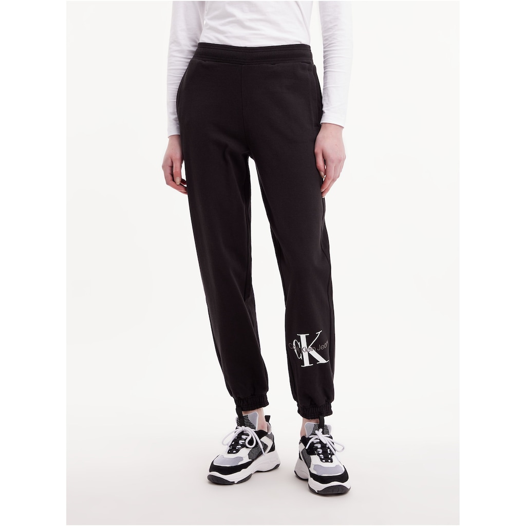 Calvin Klein Jeans Sweathose ARCHIVAL MONOLOGO JOG PANTS mit Calvin Klein Monogramm vorne am Beinabschluss