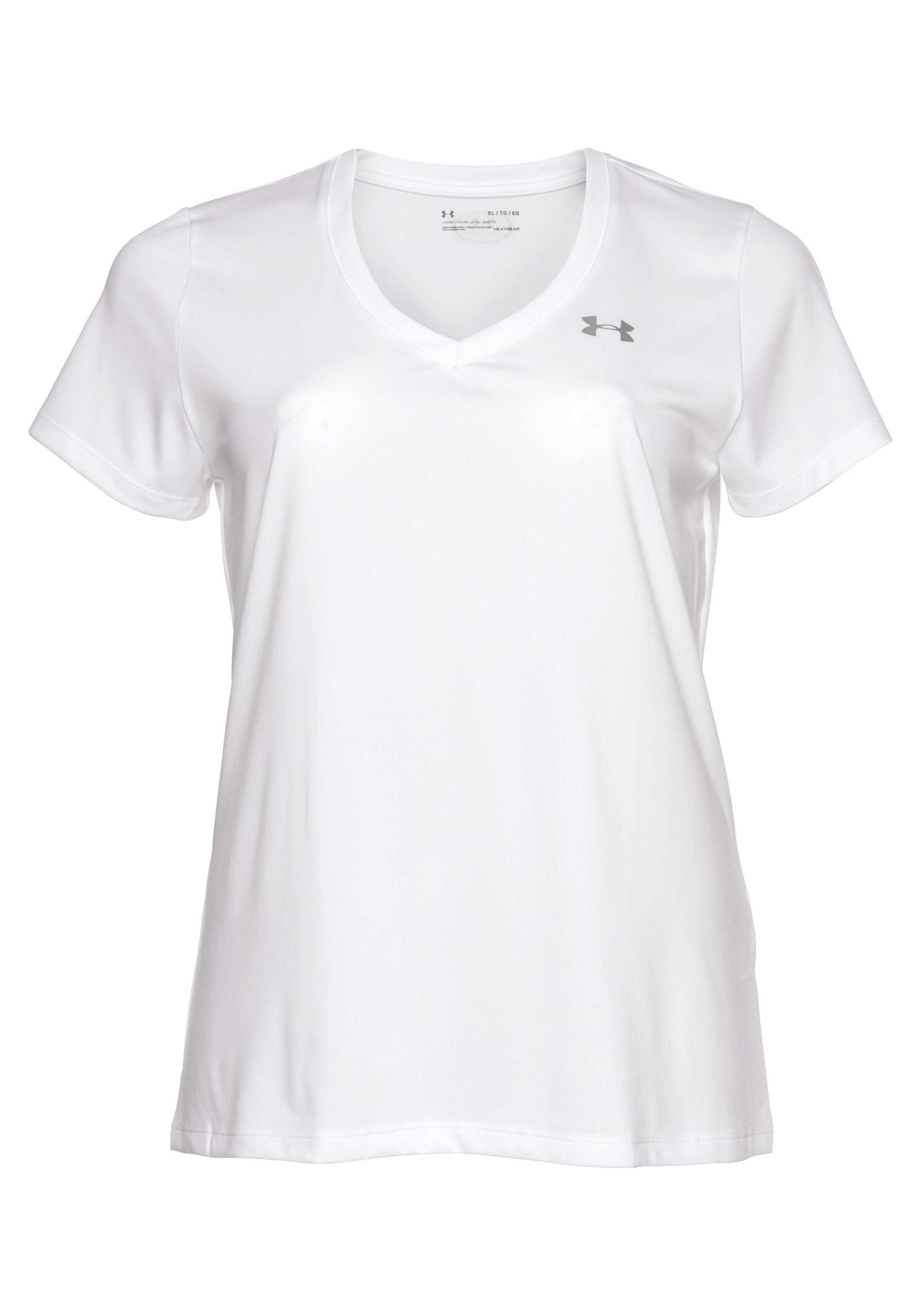 Under Armour® Funktionsshirt TECH SHORT LEEVE V NECK