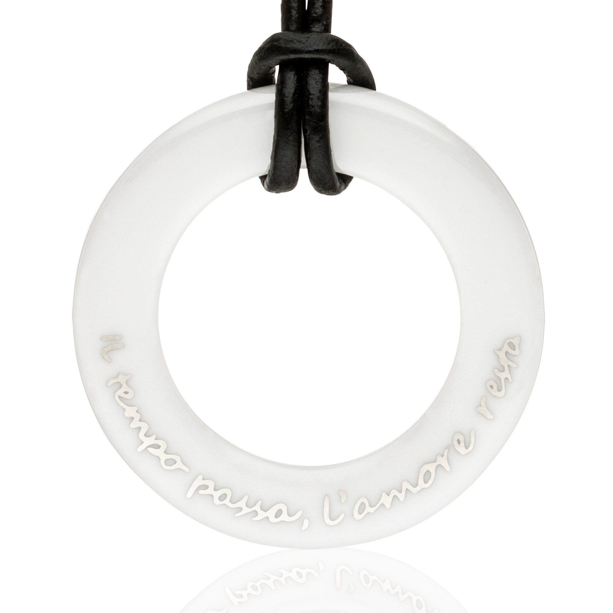 Gilardy Kette mit Anhänger »Keramik White«, (Set, 2 tlg.) kaufen
