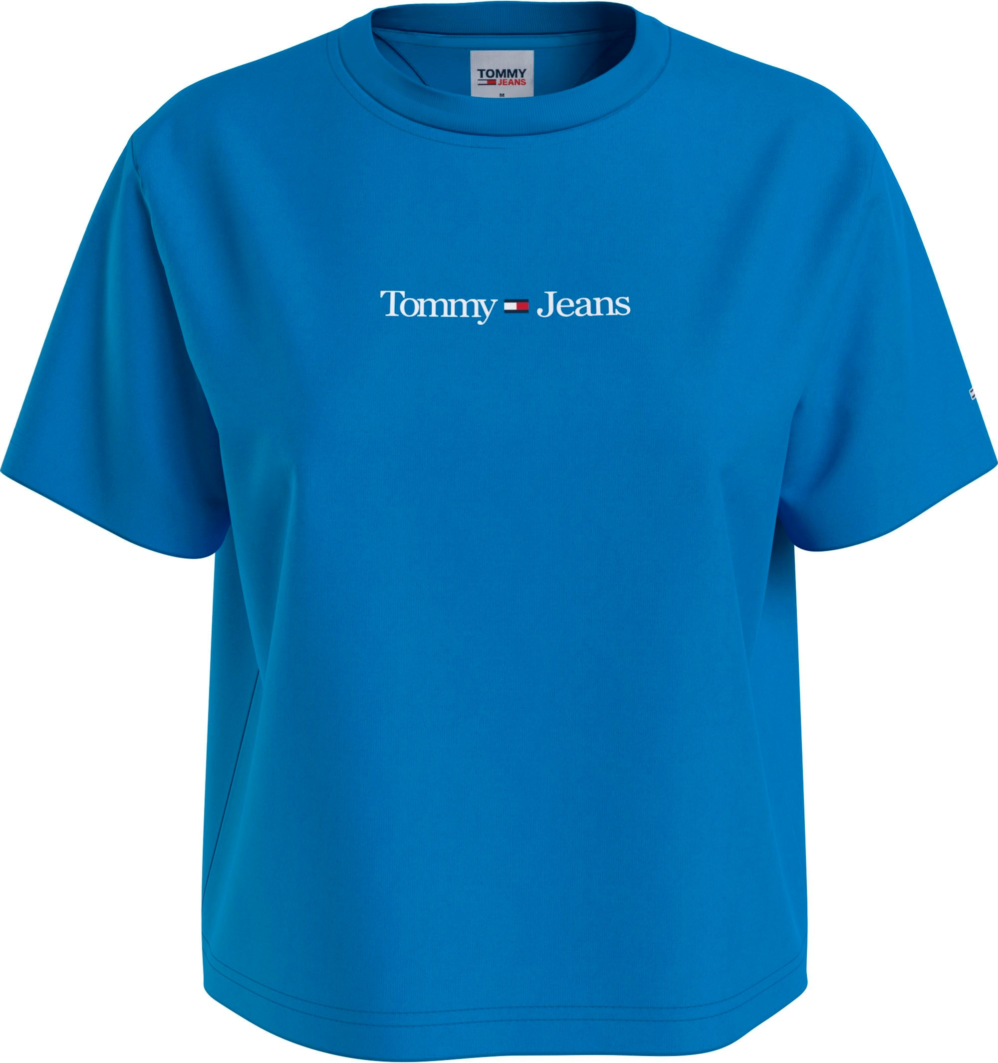 Jeans »TJW CLS Jeans Tommy SERIF TEE«, Linear mit LINEAR Tommy shoppen Kurzarmshirt Logoschriftzug