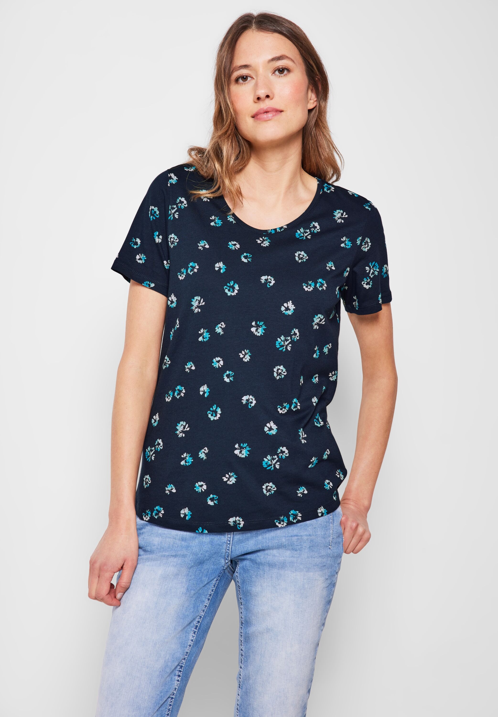 Cecil T-Shirt, softem kaufen aus walking I\'m Materialmix 