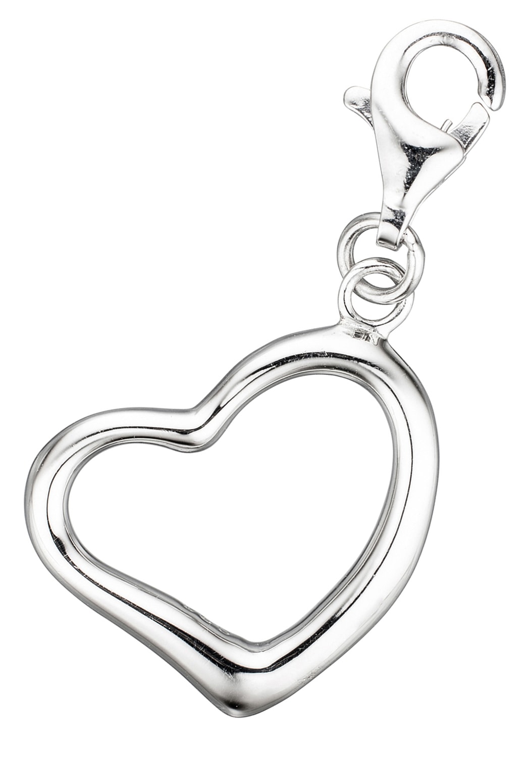 JOBO Charm Herz Anhänger Herz 925 Silber