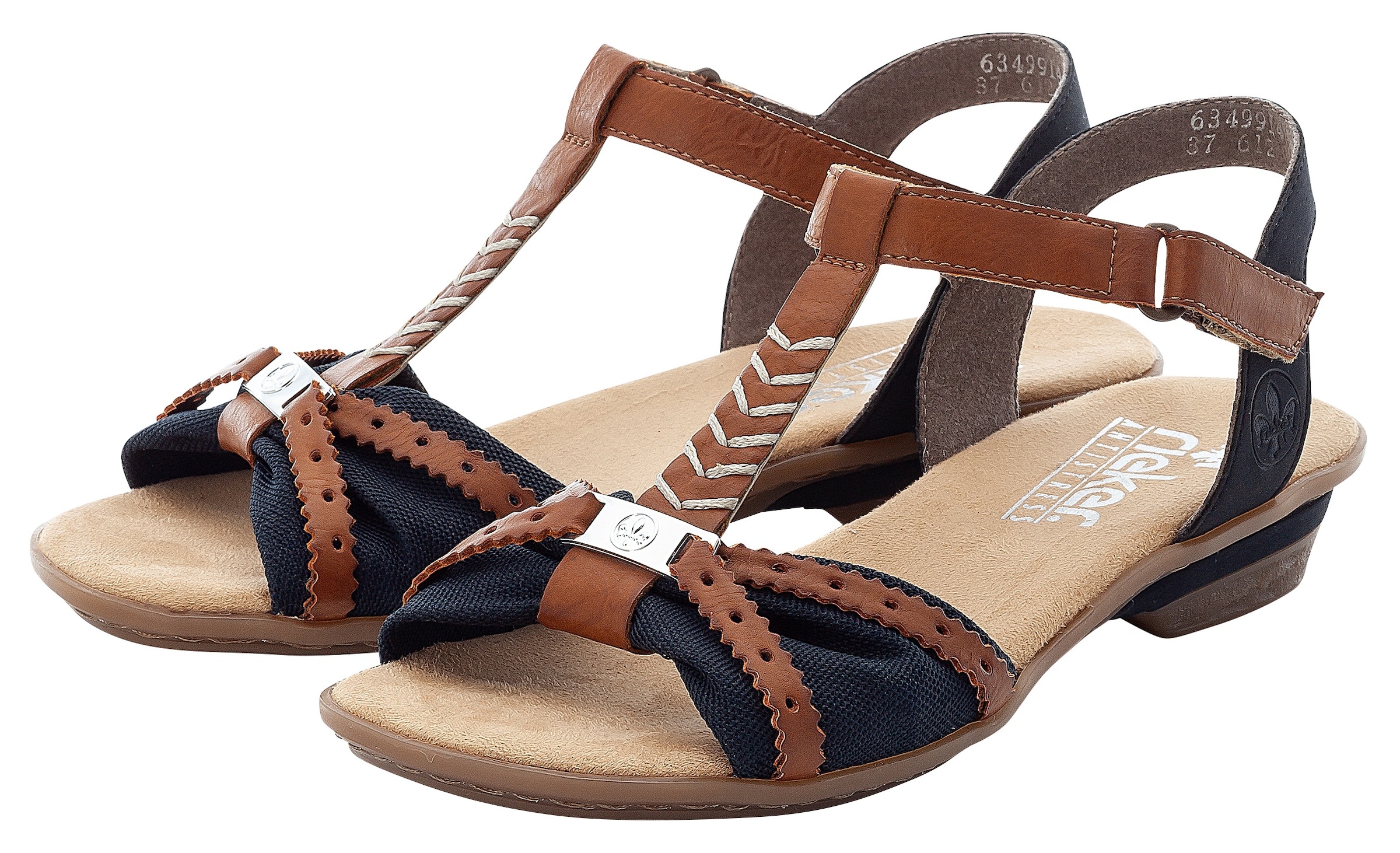 Rieker Sandalette, in zweifarbiger Optik