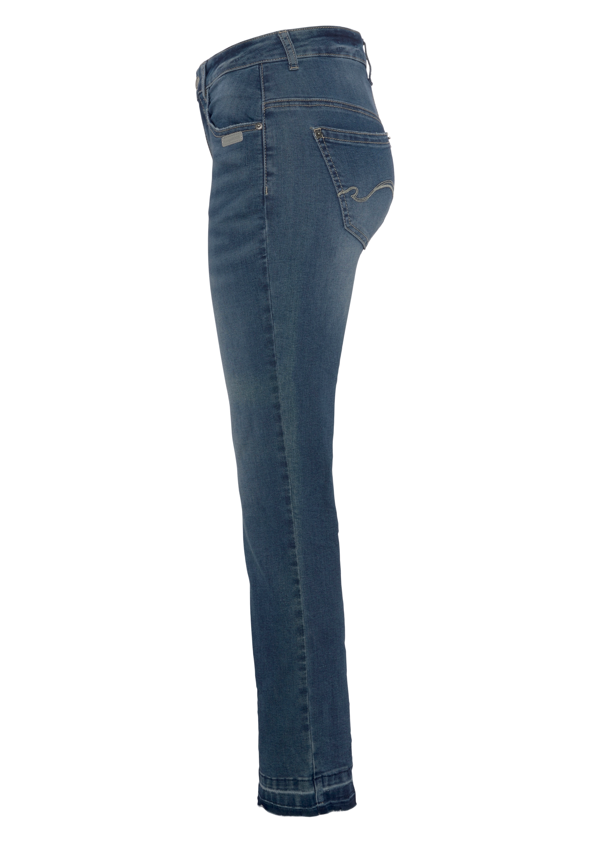 KangaROOS ausgefranstem KOLLEKTION NEUE 7/8-Jeans »CULOTTE-JEANS«, - Saum mit shoppen