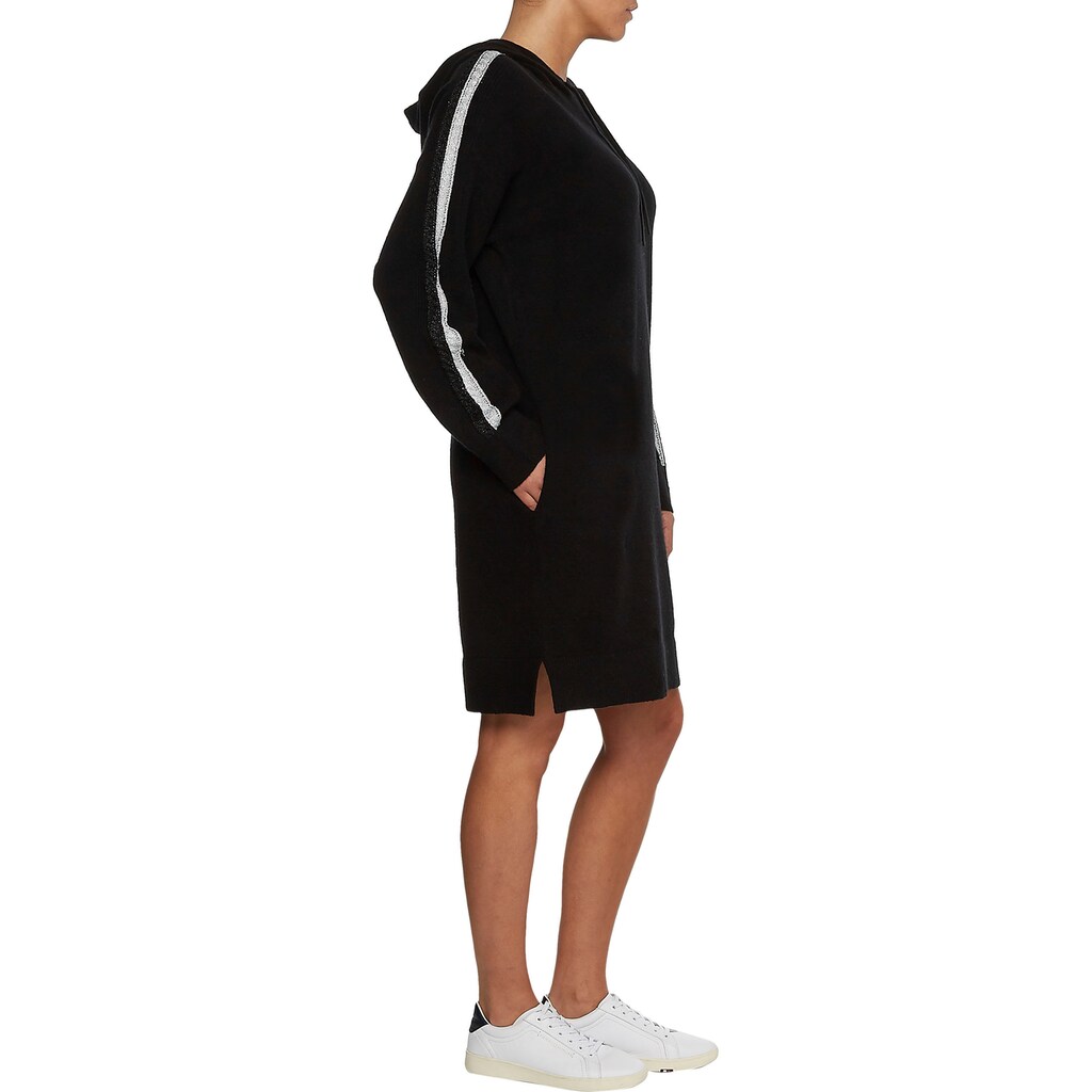 Tommy Hilfiger Jerseykleid »TH FLEX RELAXED HOODIE DRESS LS«, mit Tommy-Hilfiger Branding