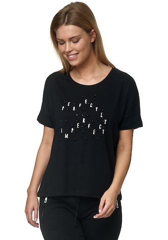 Decay T-Shirt, mit Print und Perlen-Besatz kaufen