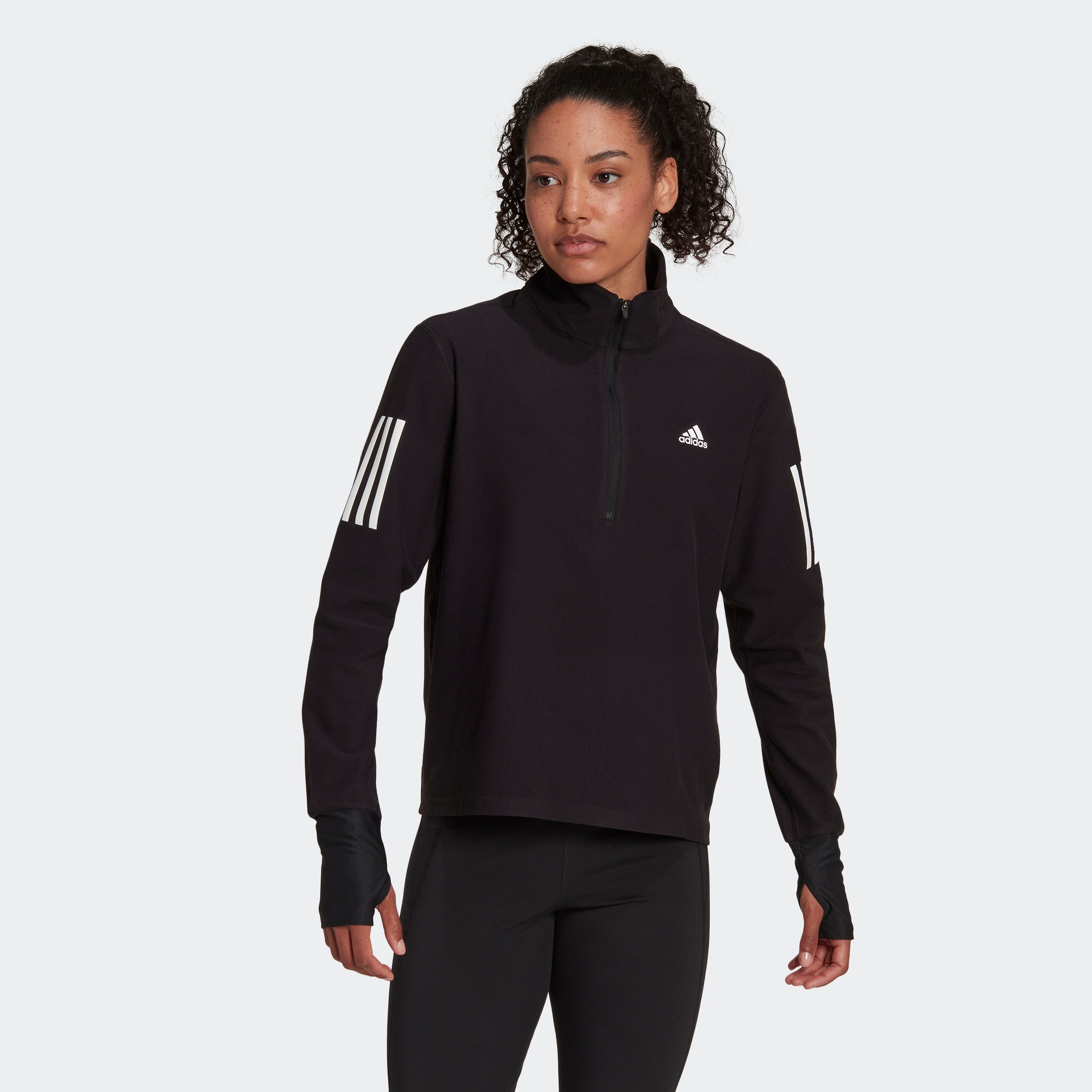 adidas Performance Rollkragenshirt »OWN THE RUN RUNNING 1/2 ZIP RUNNINGOBERTEIL« kaufen