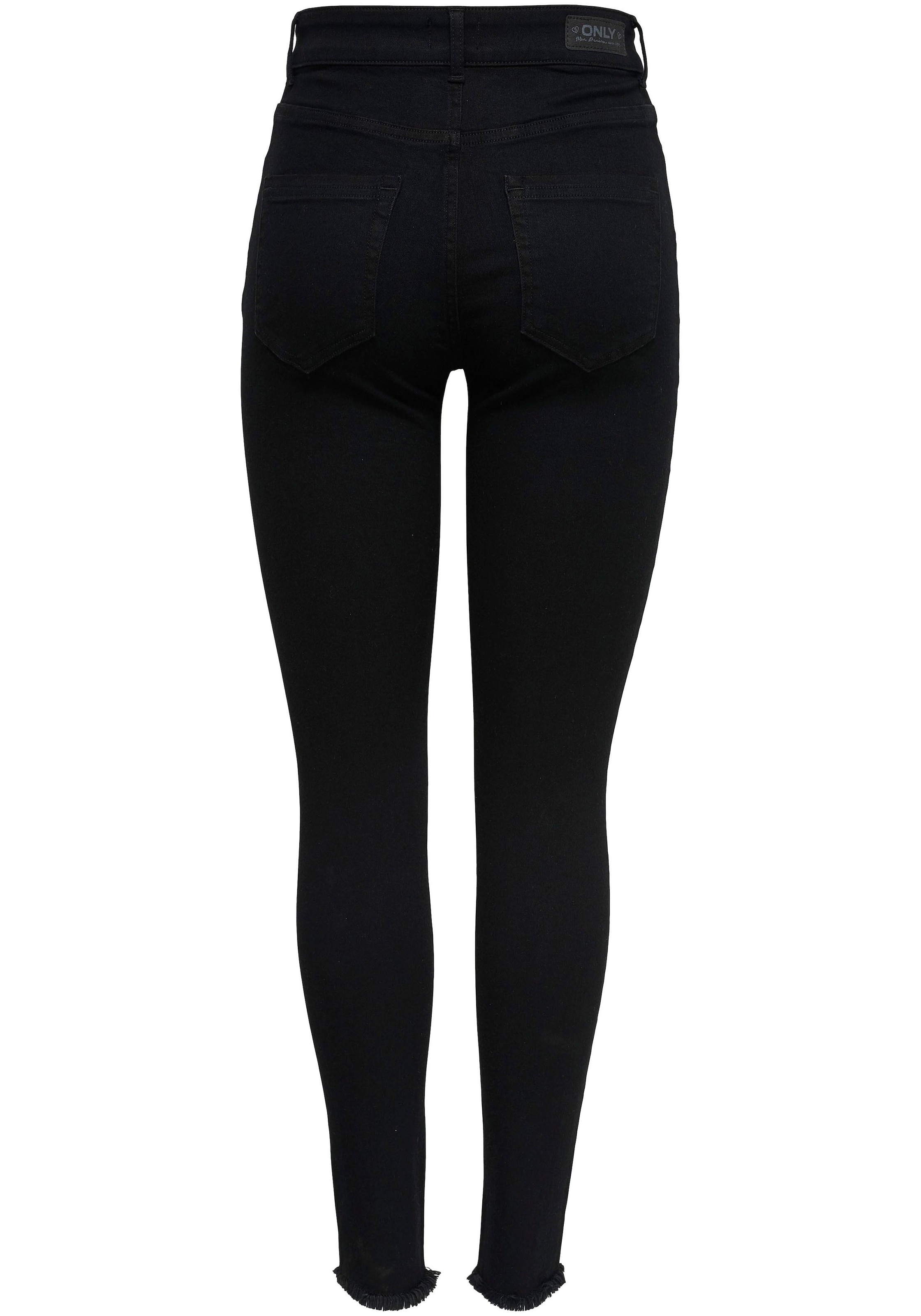 ONLY Ankle-Jeans »BLUSH«, ausgefranste Säume kaufen
