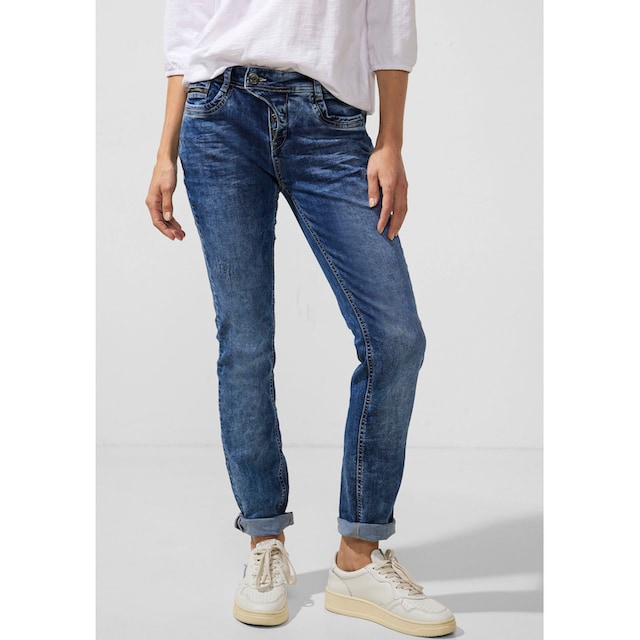 STREET ONE Comfort-fit-Jeans, in moderner Used-Optik online kaufen | I\'m  walking
