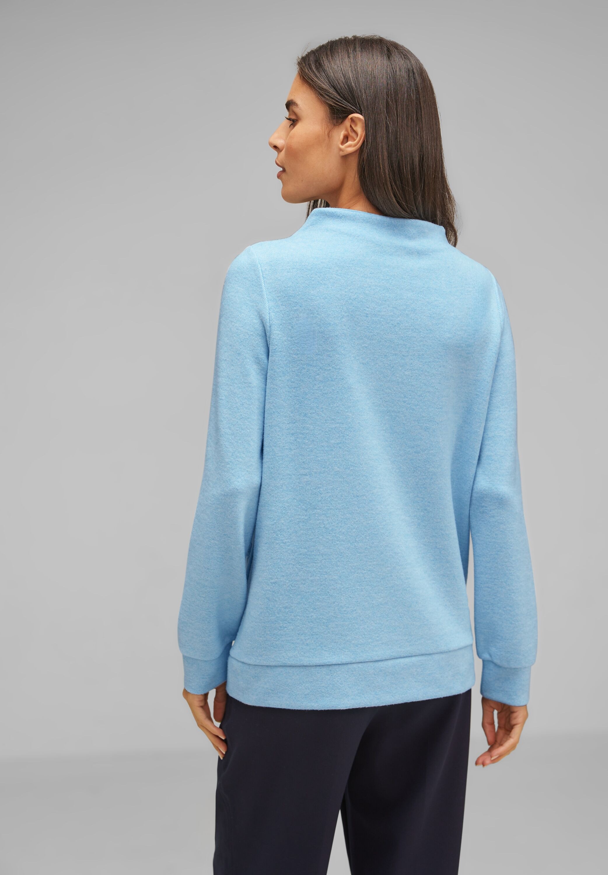 | Optik Langarmshirt, ONE I\'m kaufen online Melange in walking STREET